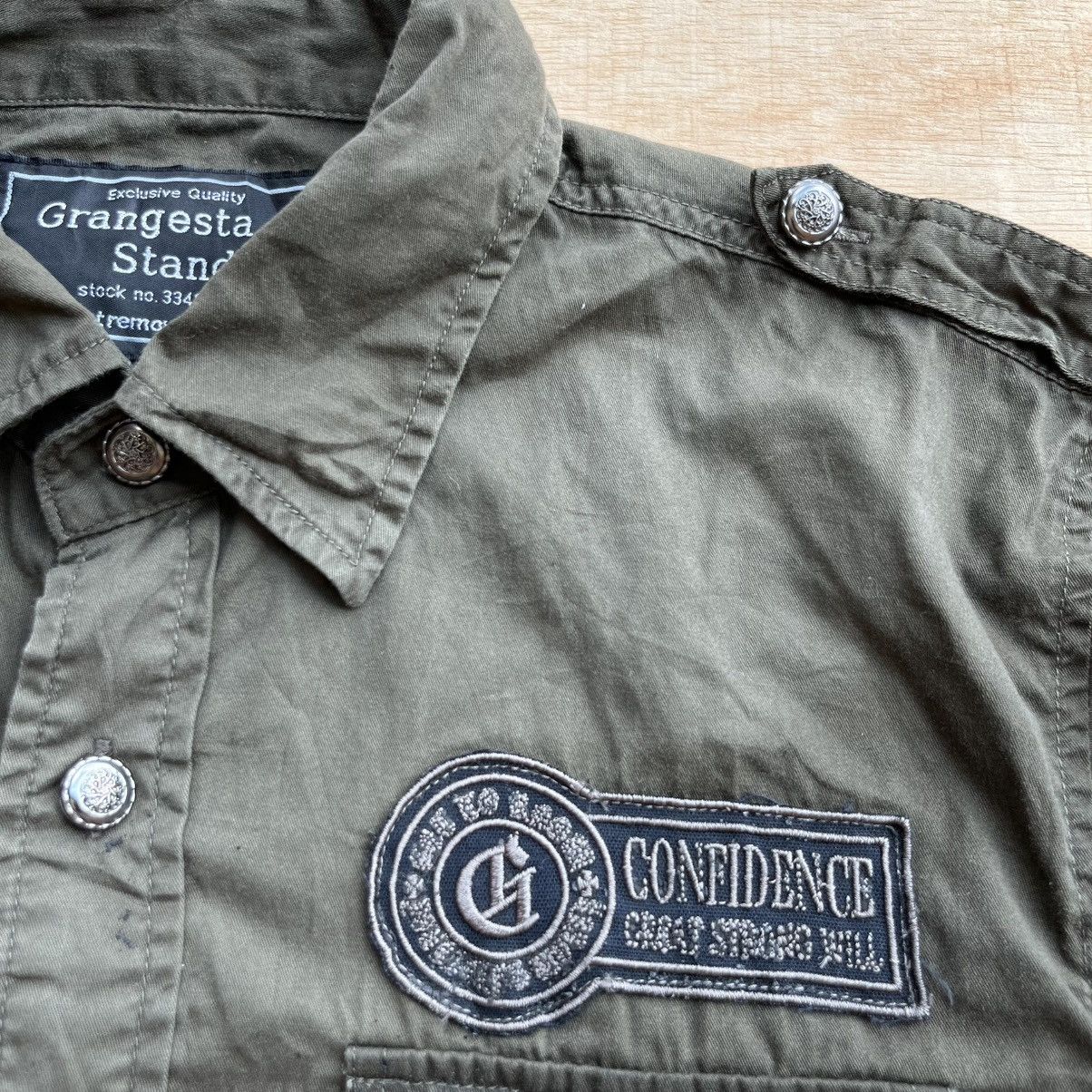Japanese Brand GRANGESTA STANDARD MESH PUNK ANARCHY INSPIRED Y2K LGB KMRII Size US L / EU 52-54 / 3 - 2 Thumbnail