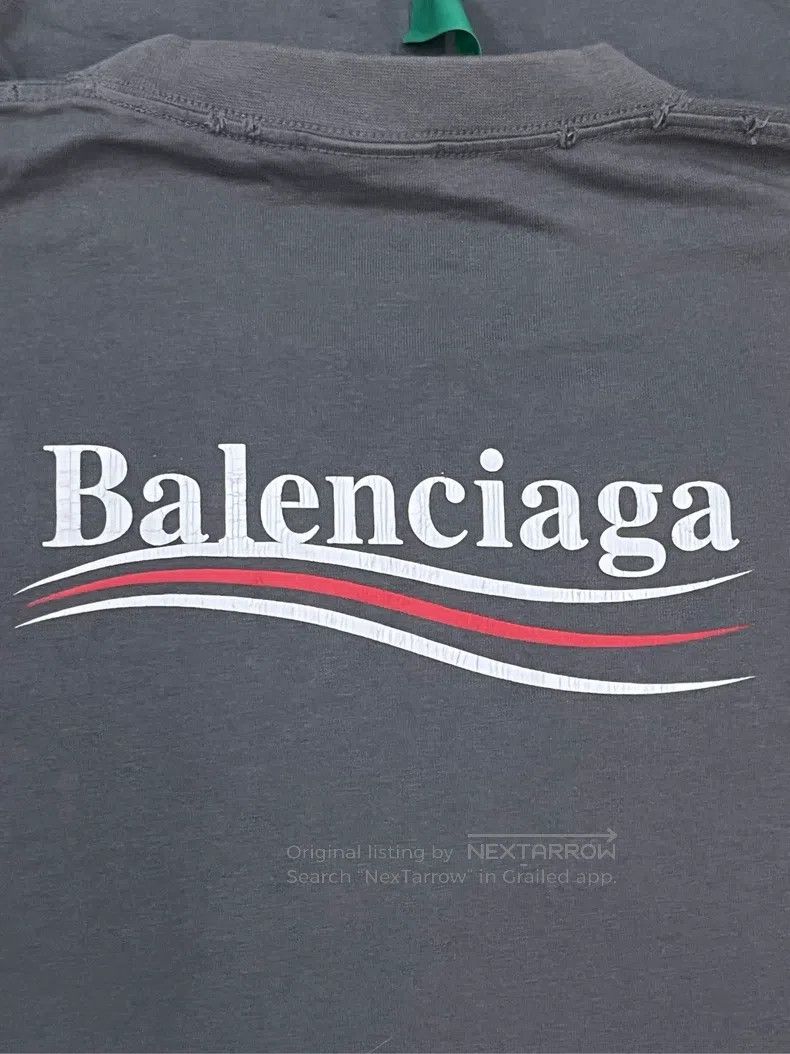 Balenciaga Balenciaga Letter Logo Printed Short Sleeve T-Shirt Size US S / EU 44-46 / 1 - 4 Thumbnail