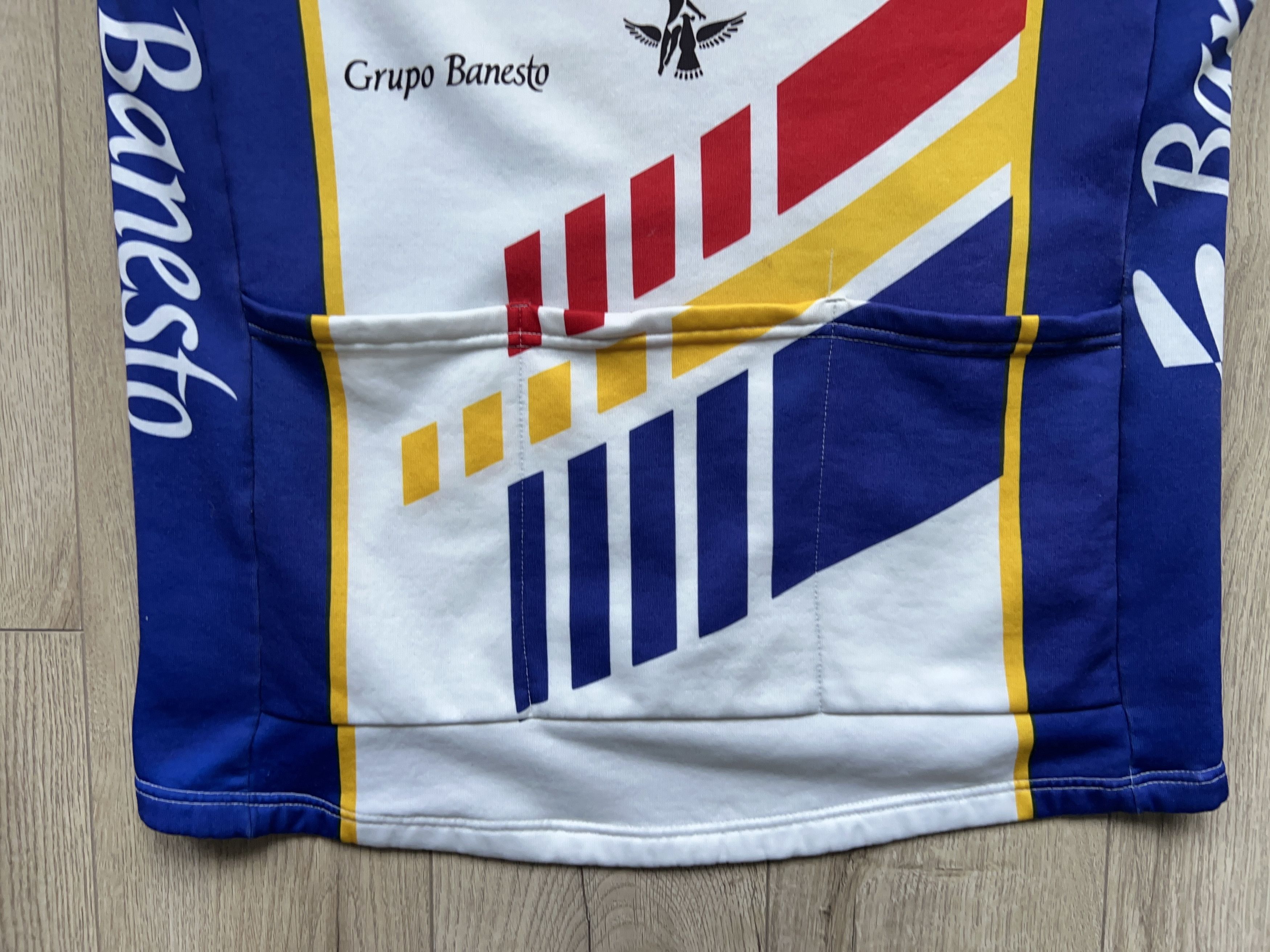 USA Olympics × Vintage 1992 Banesto Barcelona Nalini Compagnolo Cycling Jersey XL Size US XL / EU 56 / 4 - 8 Thumbnail