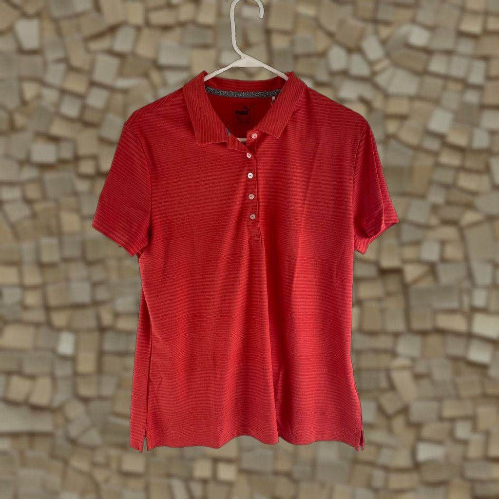 Puma PUMA Polo Shirt Women's XXL Red 1/4 Button Up Short Sleeve Jack Links NWT Polo Shirt Mens Size XXL / US 16-18 / IT 52-54 - 1 Thumbnail