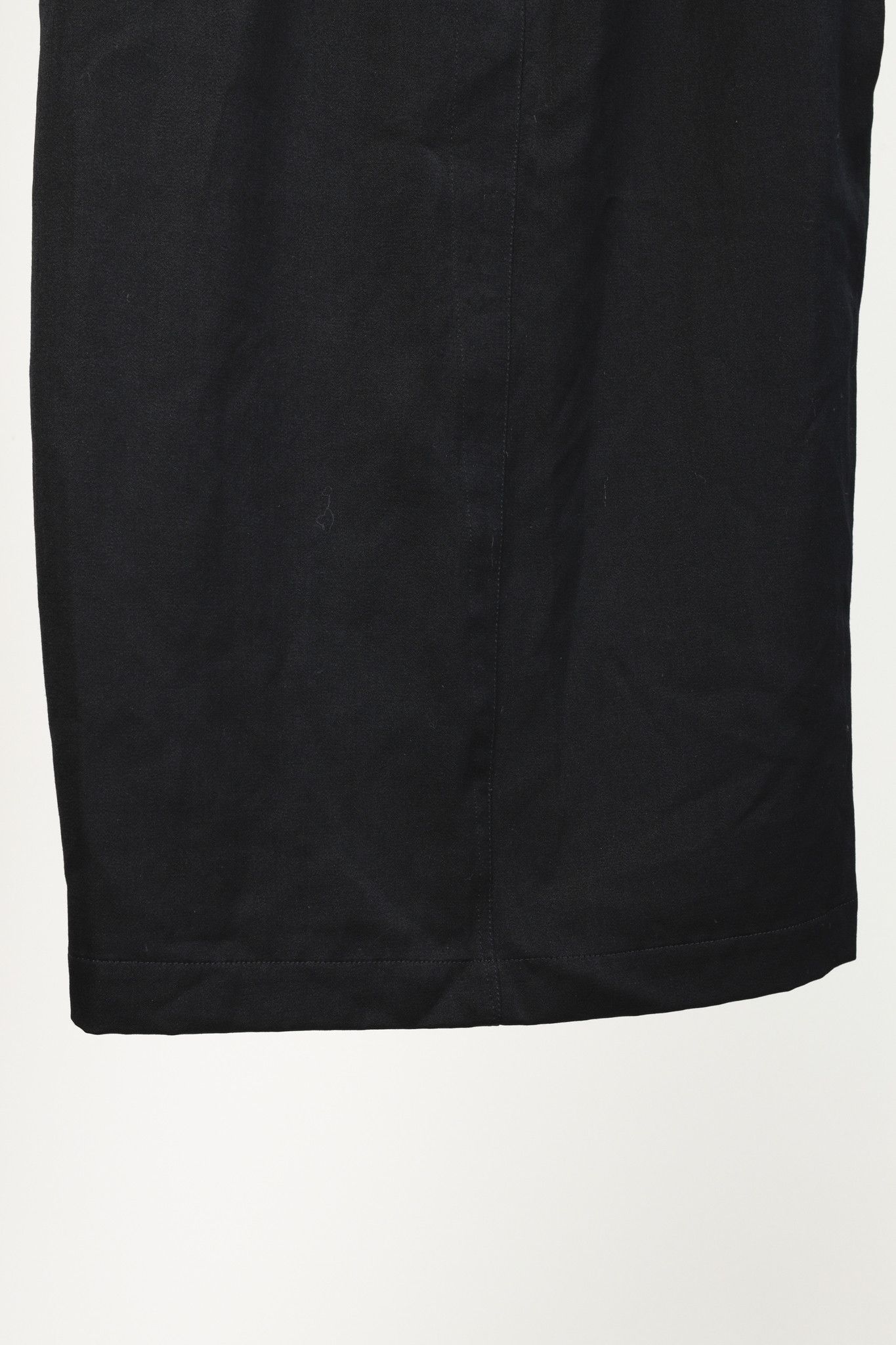 Thierry Mugler Thierry Mugler Vintage Black Wool Pencil Skirt Size 25" / US 0 / IT 36 - 6 Thumbnail