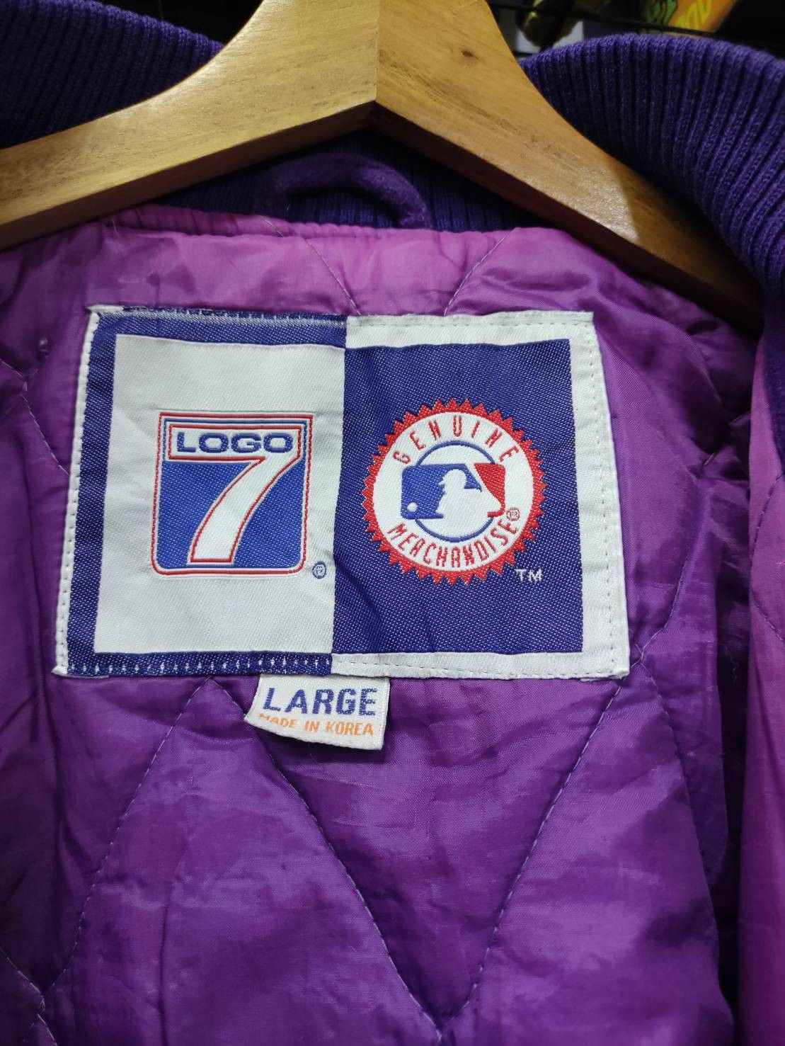 MLB Vtg Colorado Rockies Team MLB Bomber Logo7 Jacket Size US L / EU 52-54 / 3 - 5 Thumbnail