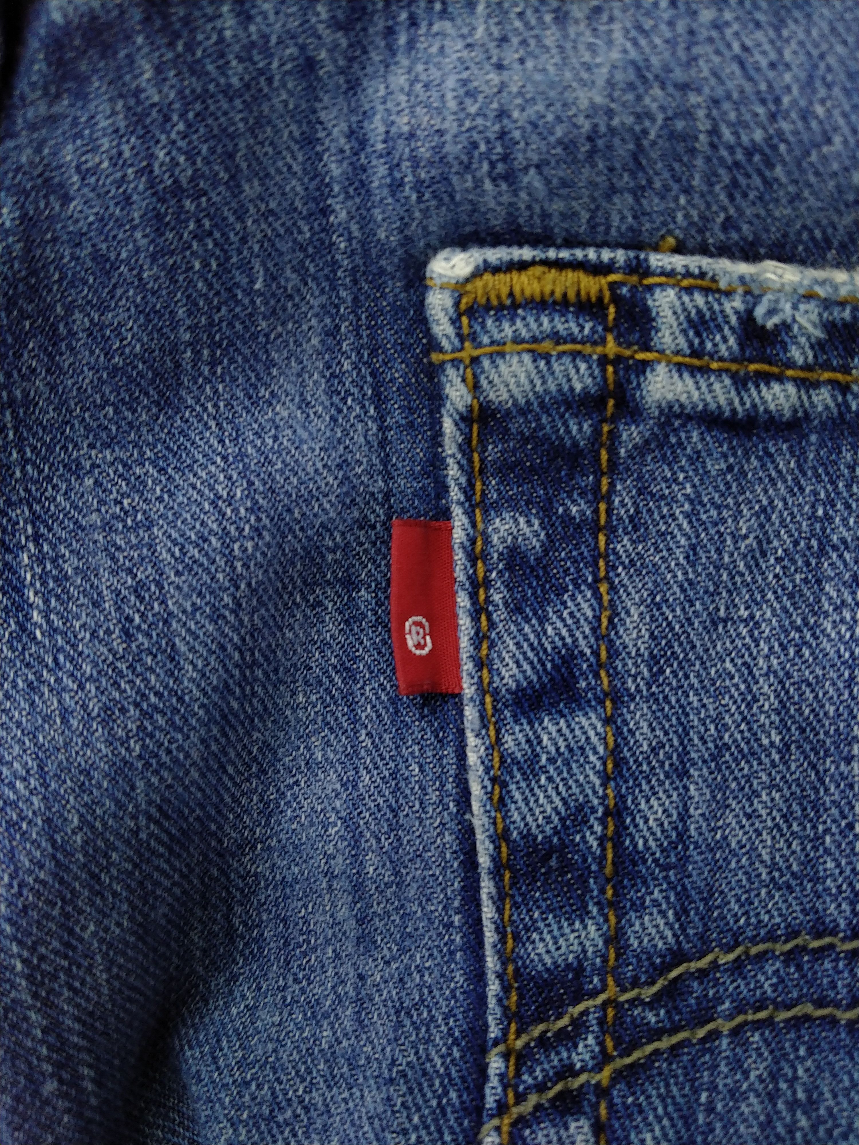 Levi's Blue Relaxed Straight Vintage Levi's 559 Denim JN285 Size US 32 / EU 48 - 14 Thumbnail