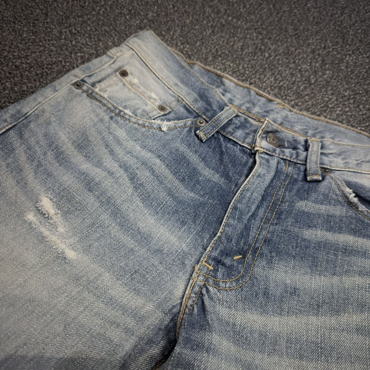 Engineered Garments × Levi's Archive ‼️ Flared Vintage Levis 517 Double Back Pocket Denim Size US 29 - 14 Thumbnail