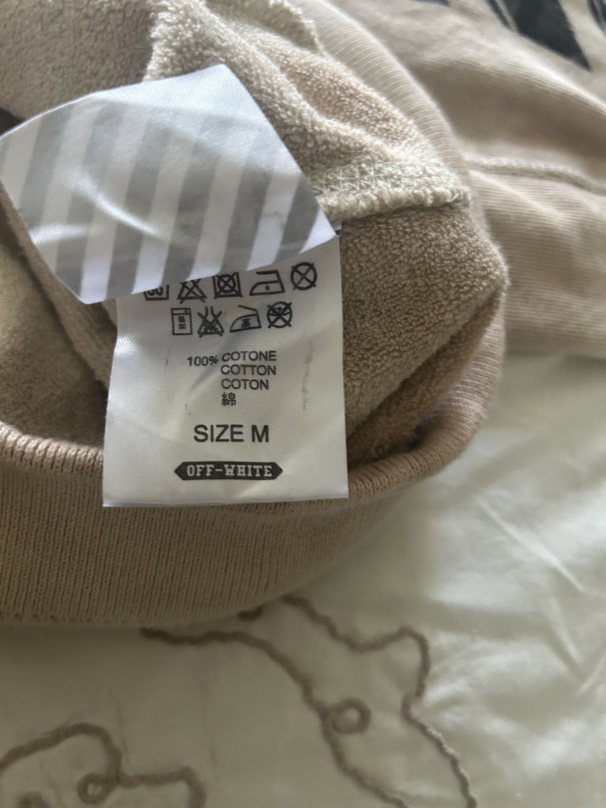 Off-White Off-white blue collar hoodie ss16 OW Virgil Abloh Size US M / EU 48-50 / 2 - 4 Thumbnail