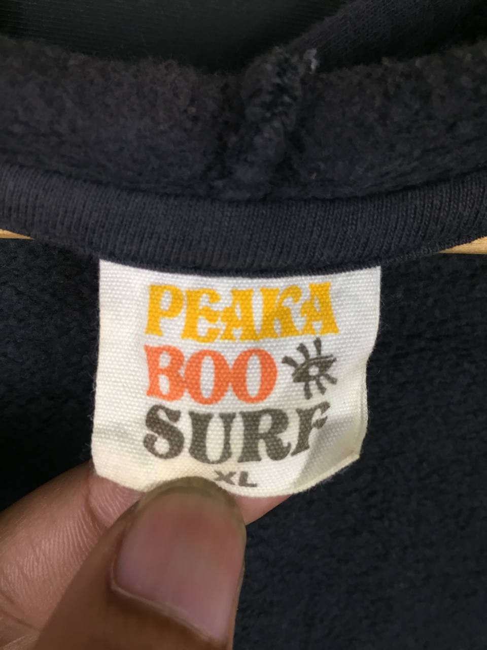 Vintage Vtg Peakaboo Surf Hawaii "Say Aloha" Zip Hoodie Size US XL / EU 56 / 4 - 18 Thumbnail