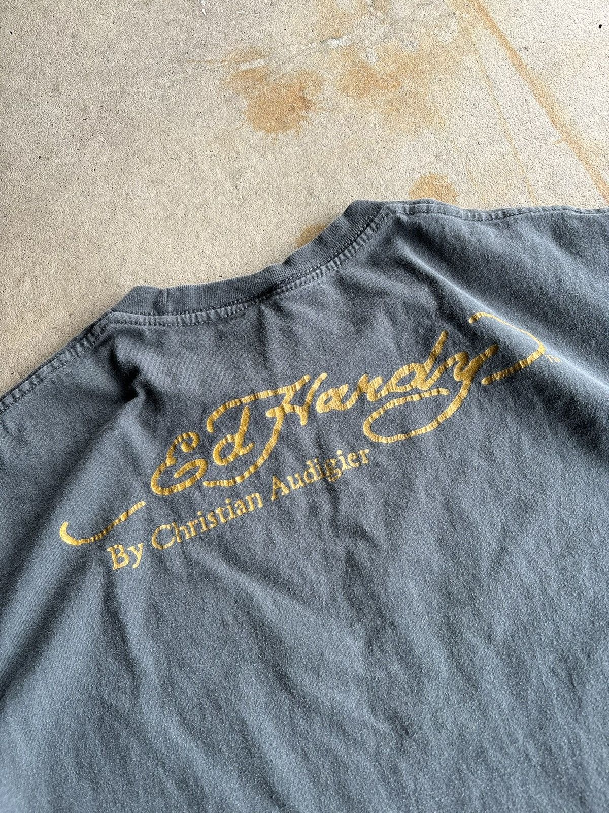 Ed Hardy Vintage Y2K Ed Hardy Love Kills Slow Boxy Grunge Skate Tee Size US L / EU 52-54 / 3 - 7 Thumbnail