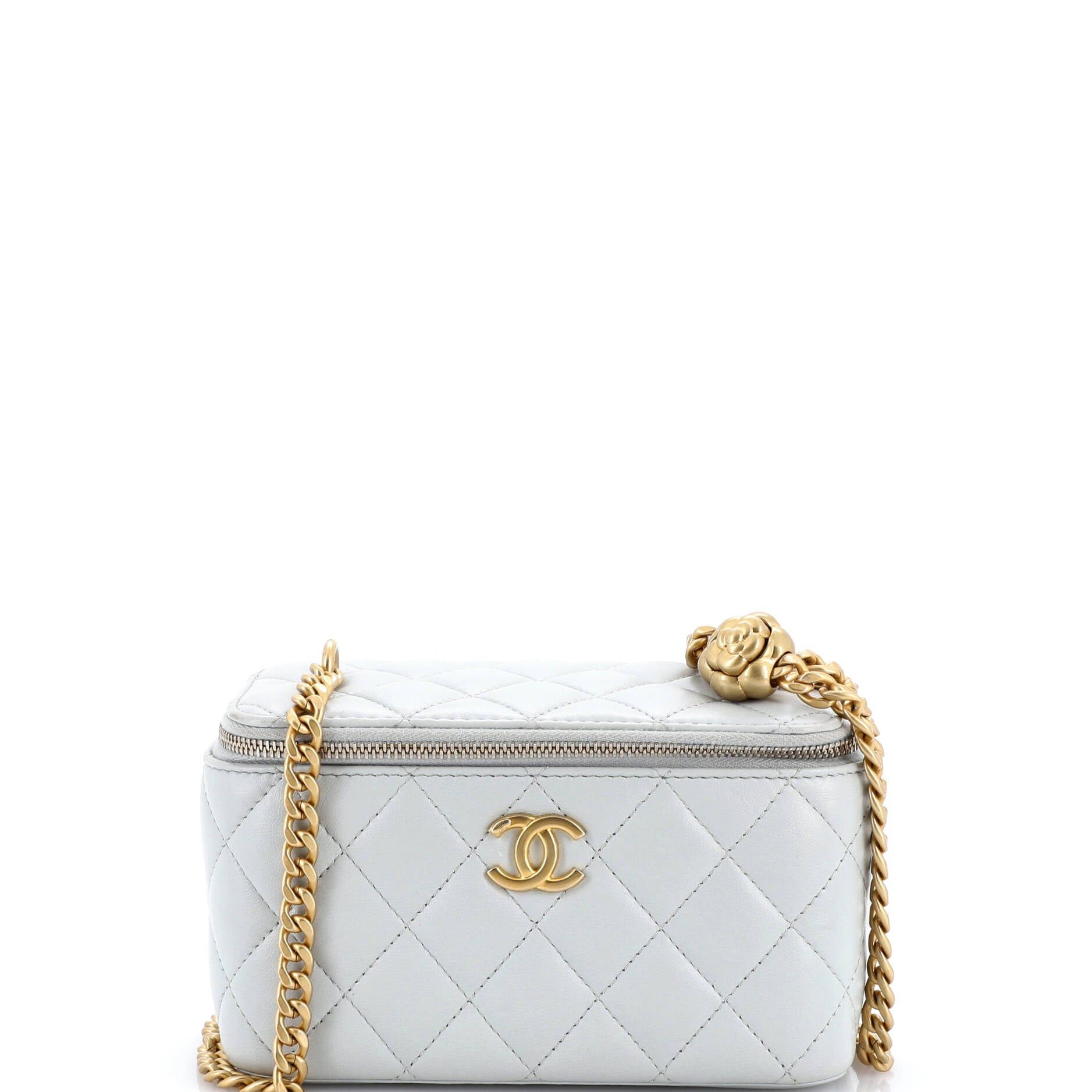 Chanel Sweet Camellia Vanity Case with Chain Size ONE SIZE - 1 Thumbnail