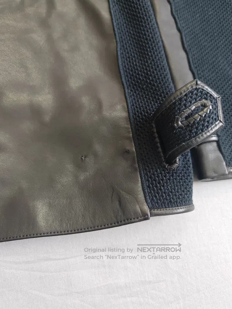 Hermes Hermes Leather jacket, black, goat leather jacket, side co Size US L / EU 52-54 / 3 - 9 Thumbnail