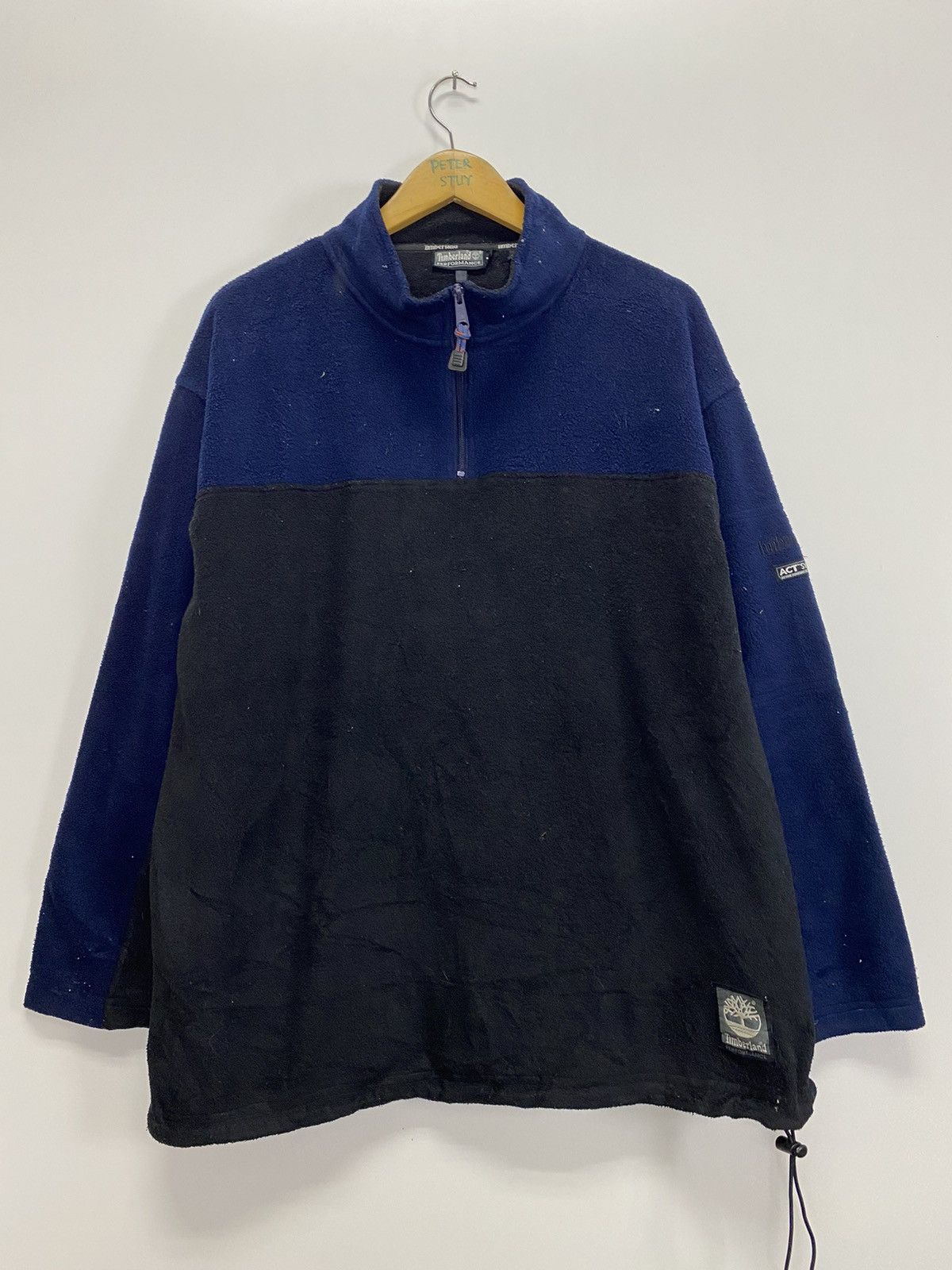 Timberland × Vintage Vintage Timberland half zipper Size US L / EU 52-54 / 3 - 3 Thumbnail