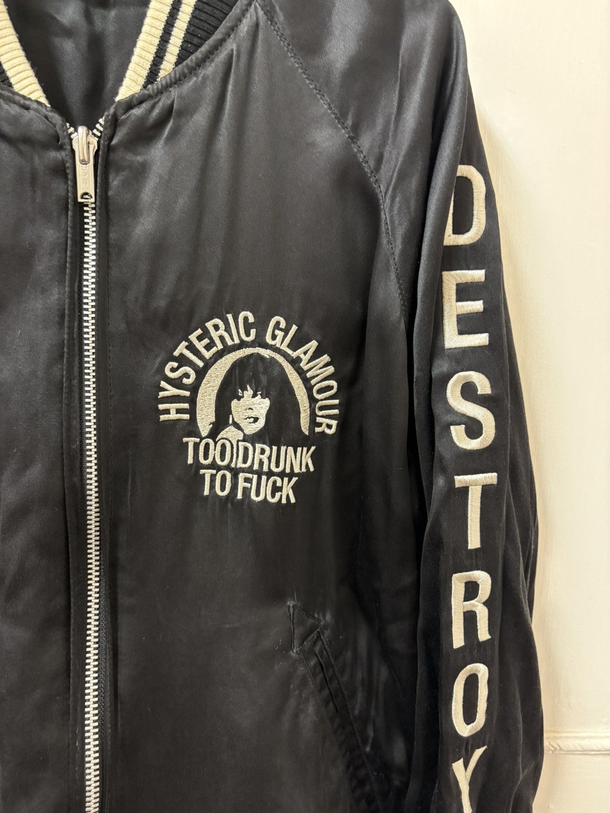 Hysteric Glamour Hysteric Glamour reversible silk jacket Size US S / EU 44-46 / 1 - 6 Thumbnail