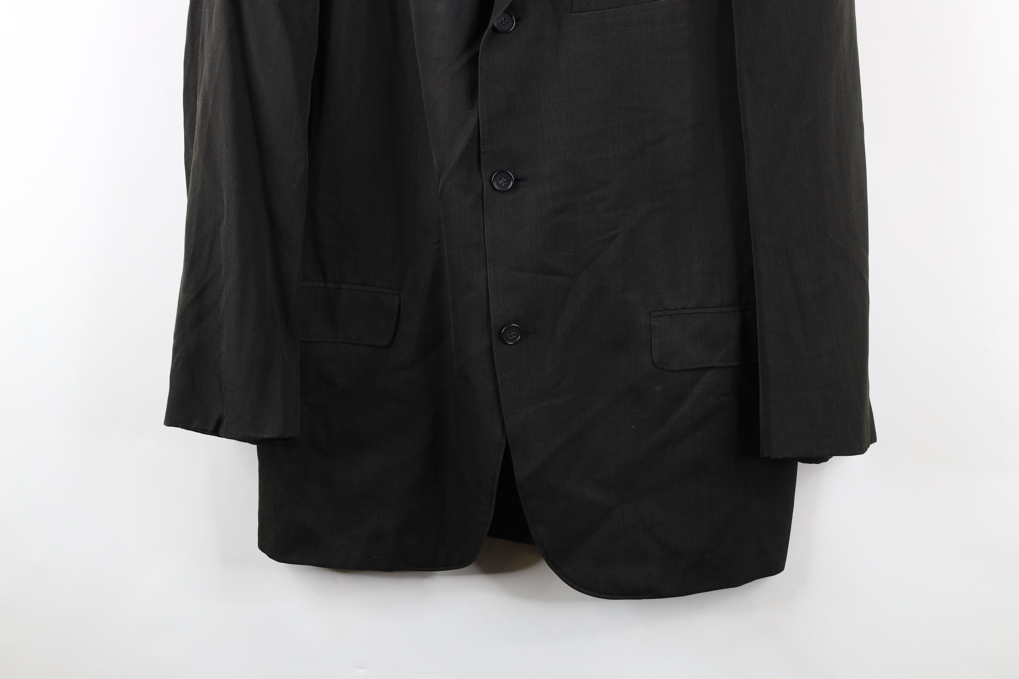 Vintage Vintage 60s H Freeman & Sons Suit Coat Jacket Green USA Size US L / EU 52-54 / 3 - 3 Thumbnail