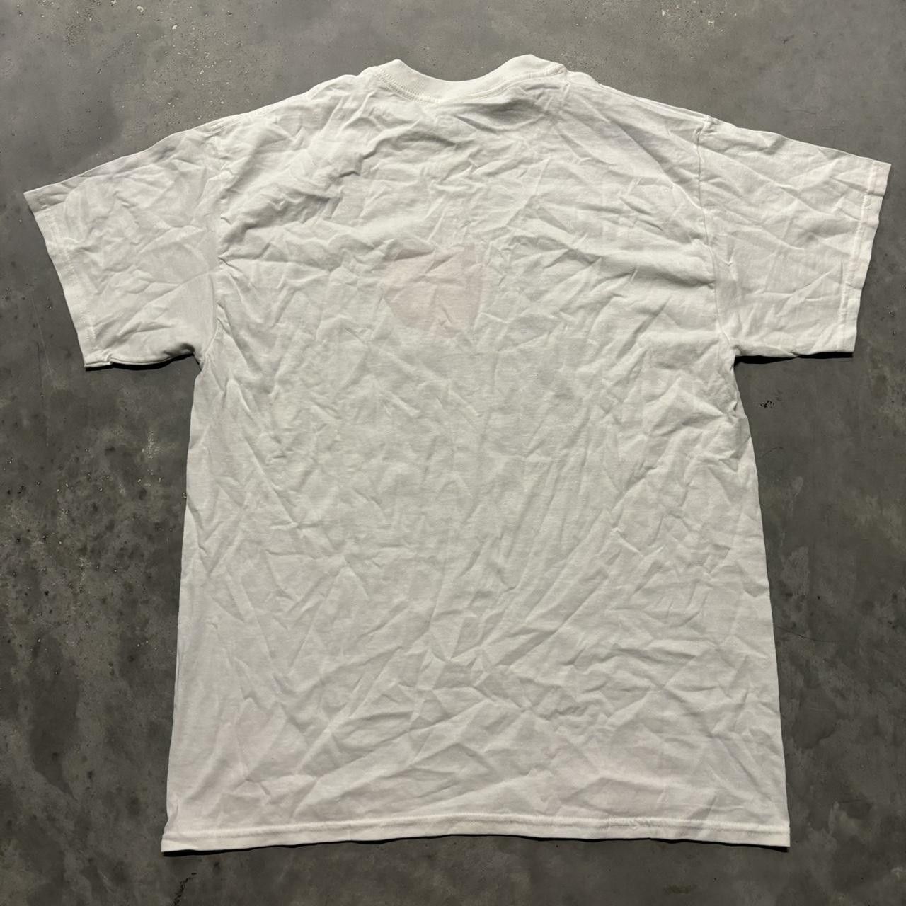 Japanese Brand × Vintage Crazy Vintage Y2K/2000s Grunge White I Love NY Scene Streetwear Graphic Tee! Size US L / EU 52-54 / 3 - 5 Thumbnail