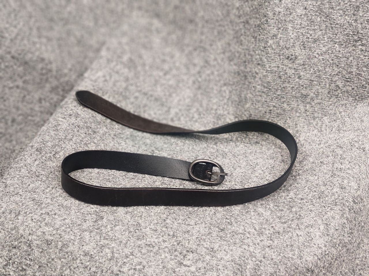 Miss Sixty Miss Sixty Vintage Y2k style leather dark brown logo Belt Size ONE SIZE - 5 Thumbnail