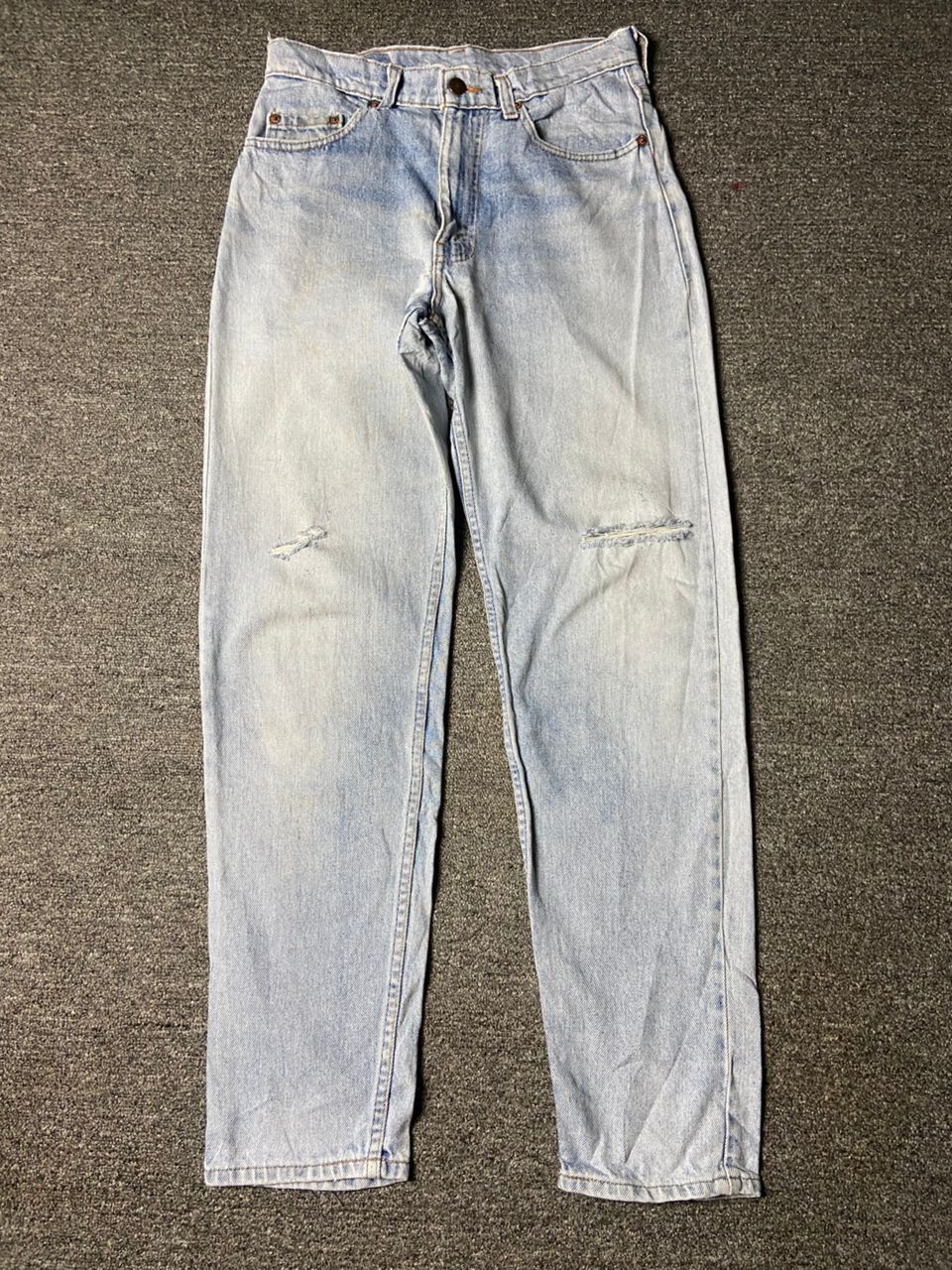 Levi's Levis Strauss Co. Regular Fit Ripped Knee Style Jeans (157) Size US 28 / EU 44 - 1 Thumbnail