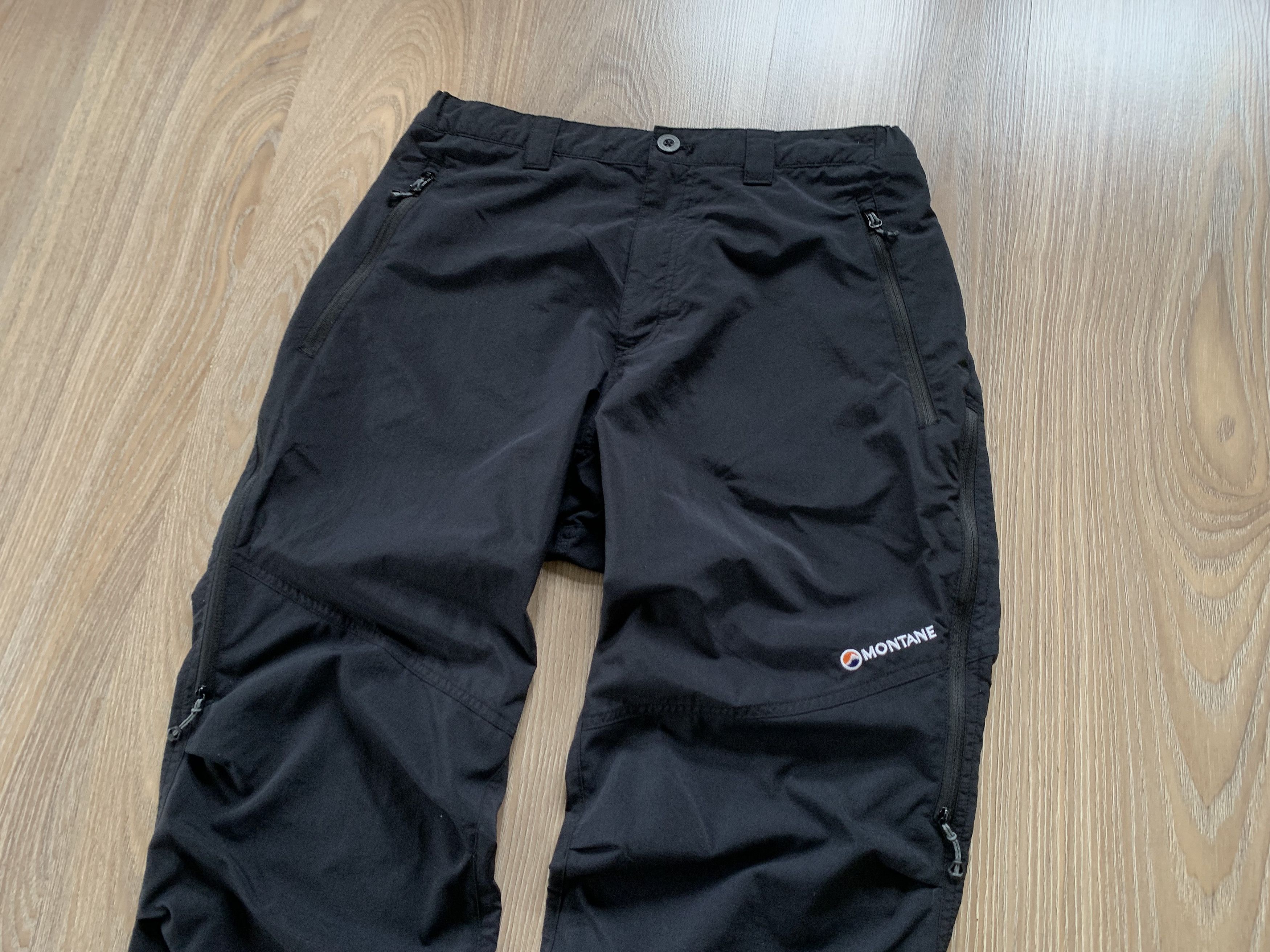 Montane Montane Mens Black Outdoor Trekking Hiking Pants Size US 34 / EU 50 - 4 Thumbnail