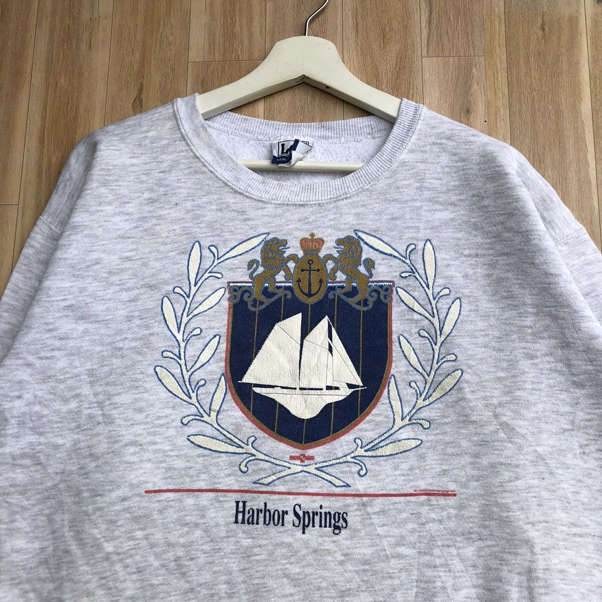Vintage Vintage Harbor Spring Sweatshirt Size US L / EU 52-54 / 3 - 3 Thumbnail