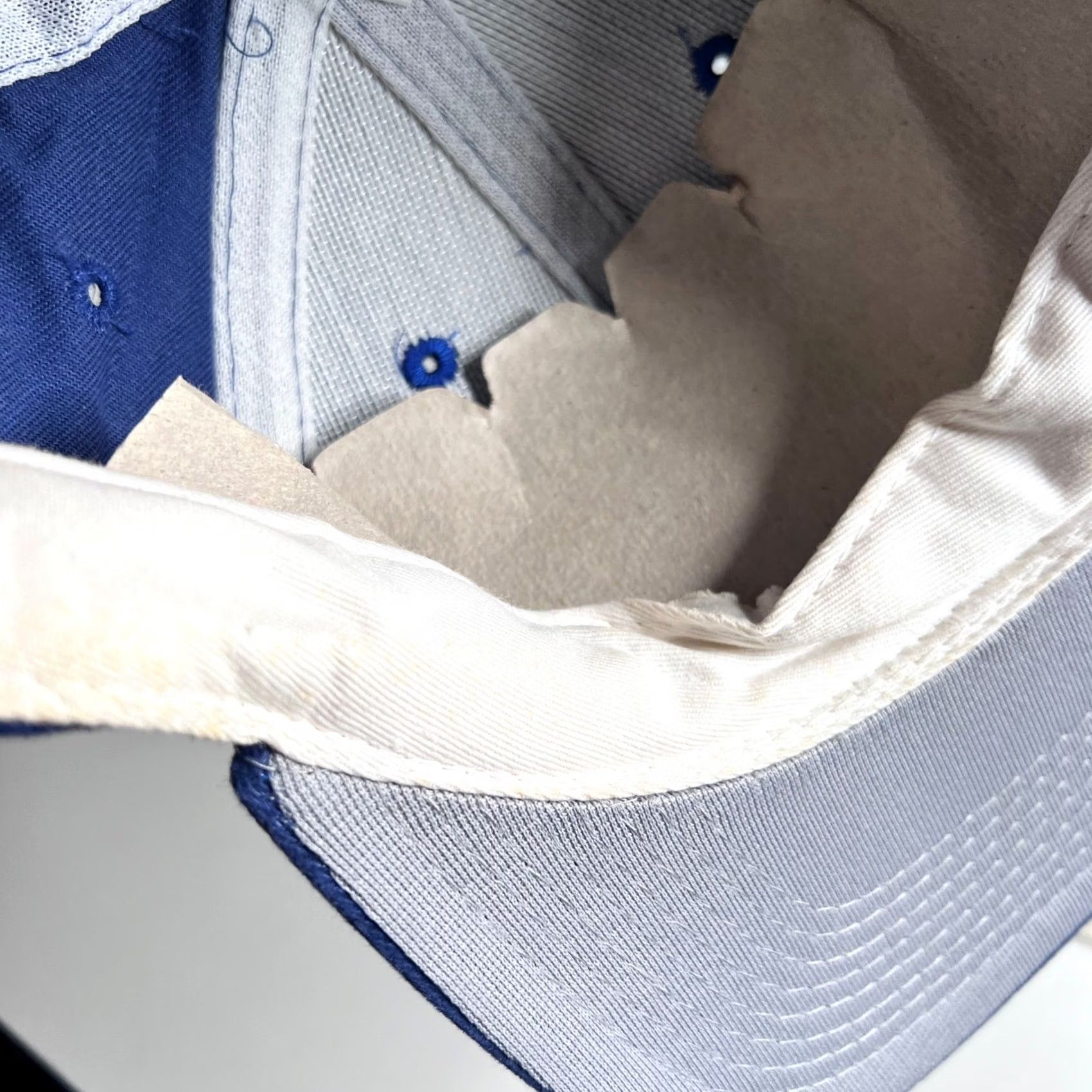 NFL VINTAGE New England Patriots NFL Game Day Snapback Hat Blue Embroidered NWT Size ONE SIZE - 2 Thumbnail