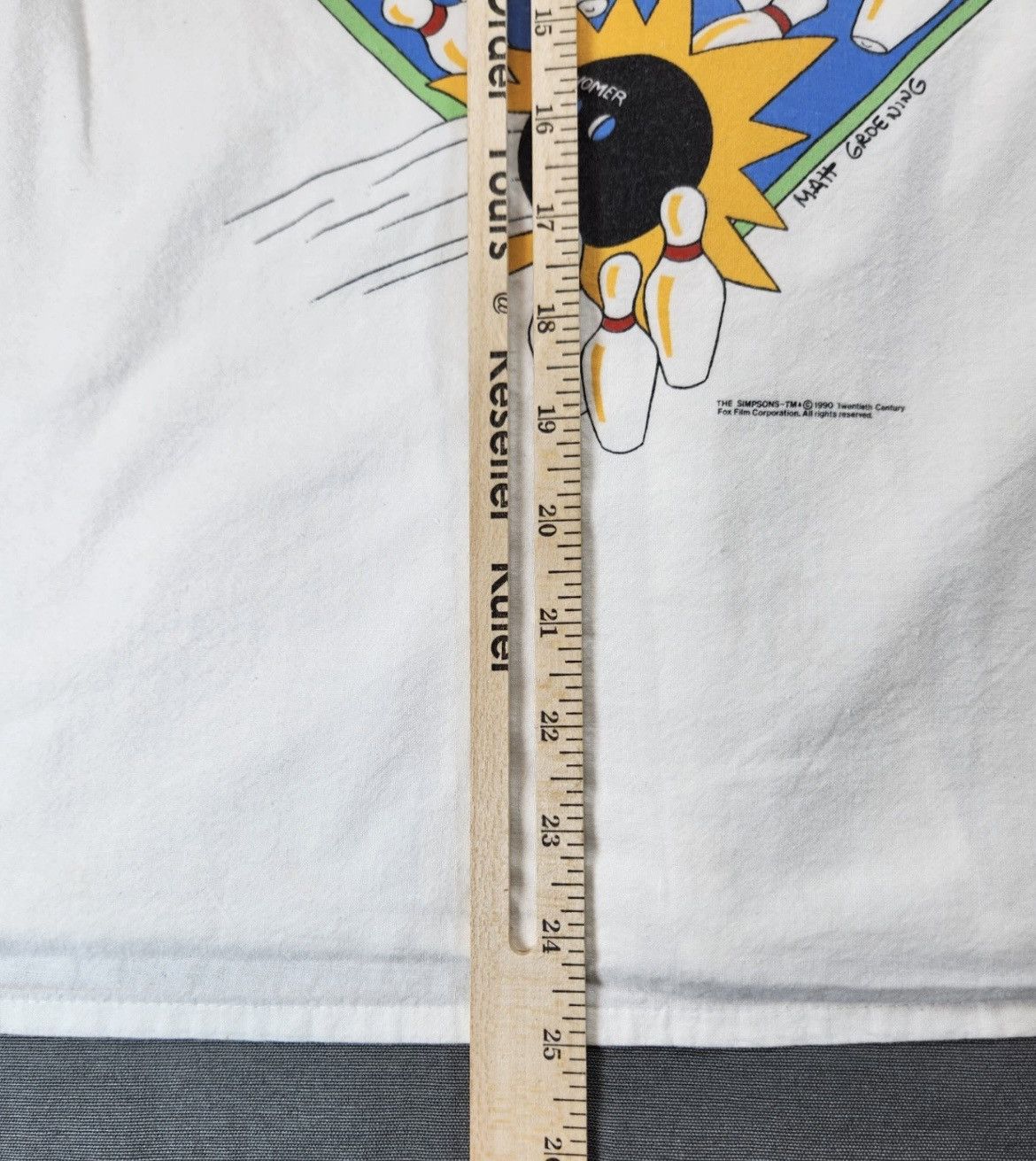 The Simpsons × Vintage The Simpsons Bowling Stanley Desantis Size US XXL / EU 58 / 5 - 9 Thumbnail
