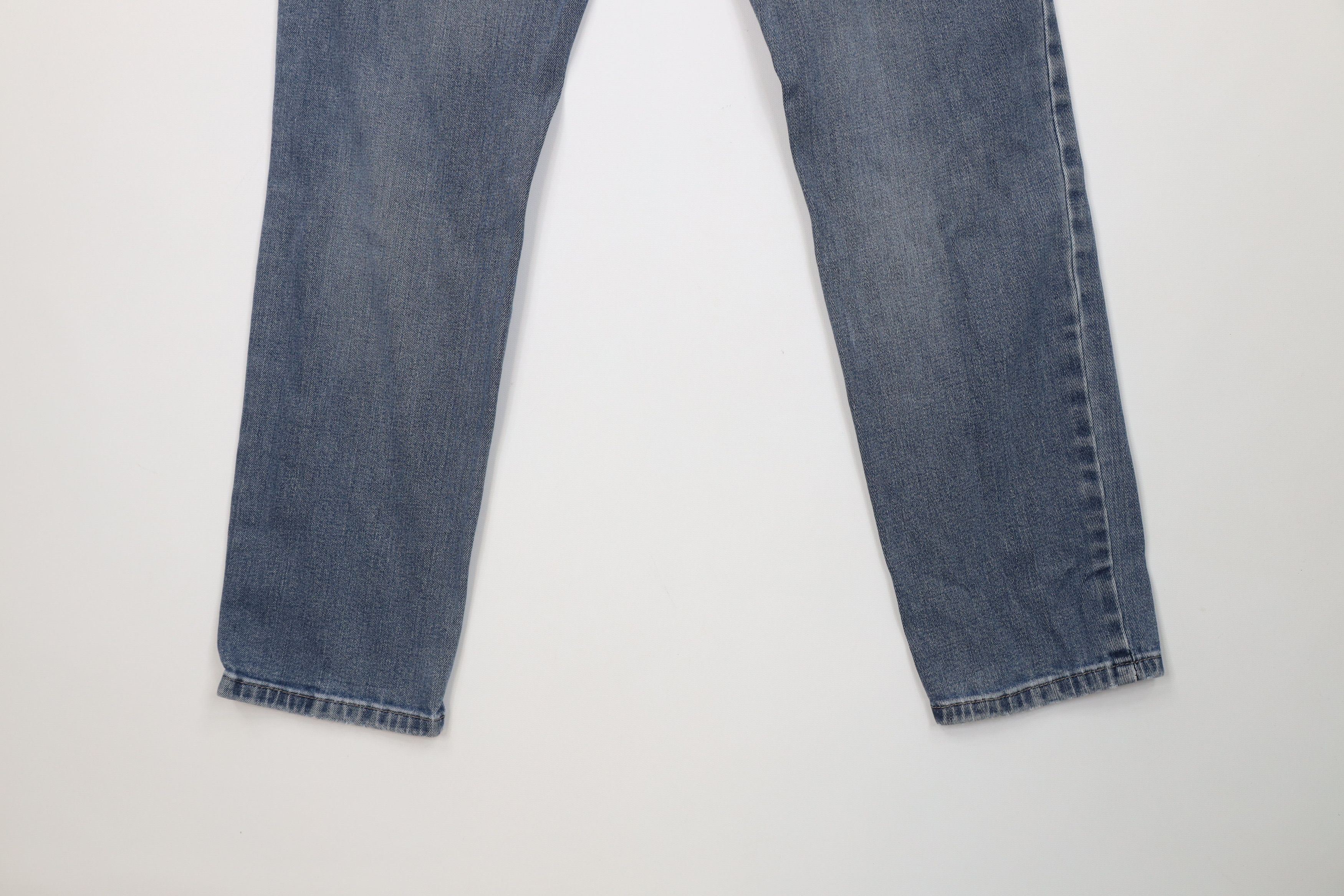 Tommy Hilfiger Vintage Y2K Tommy Hilfiger Curvy Skinny Leg Jeans Blue Size 28" / US 6 / IT 42 - 15 Thumbnail