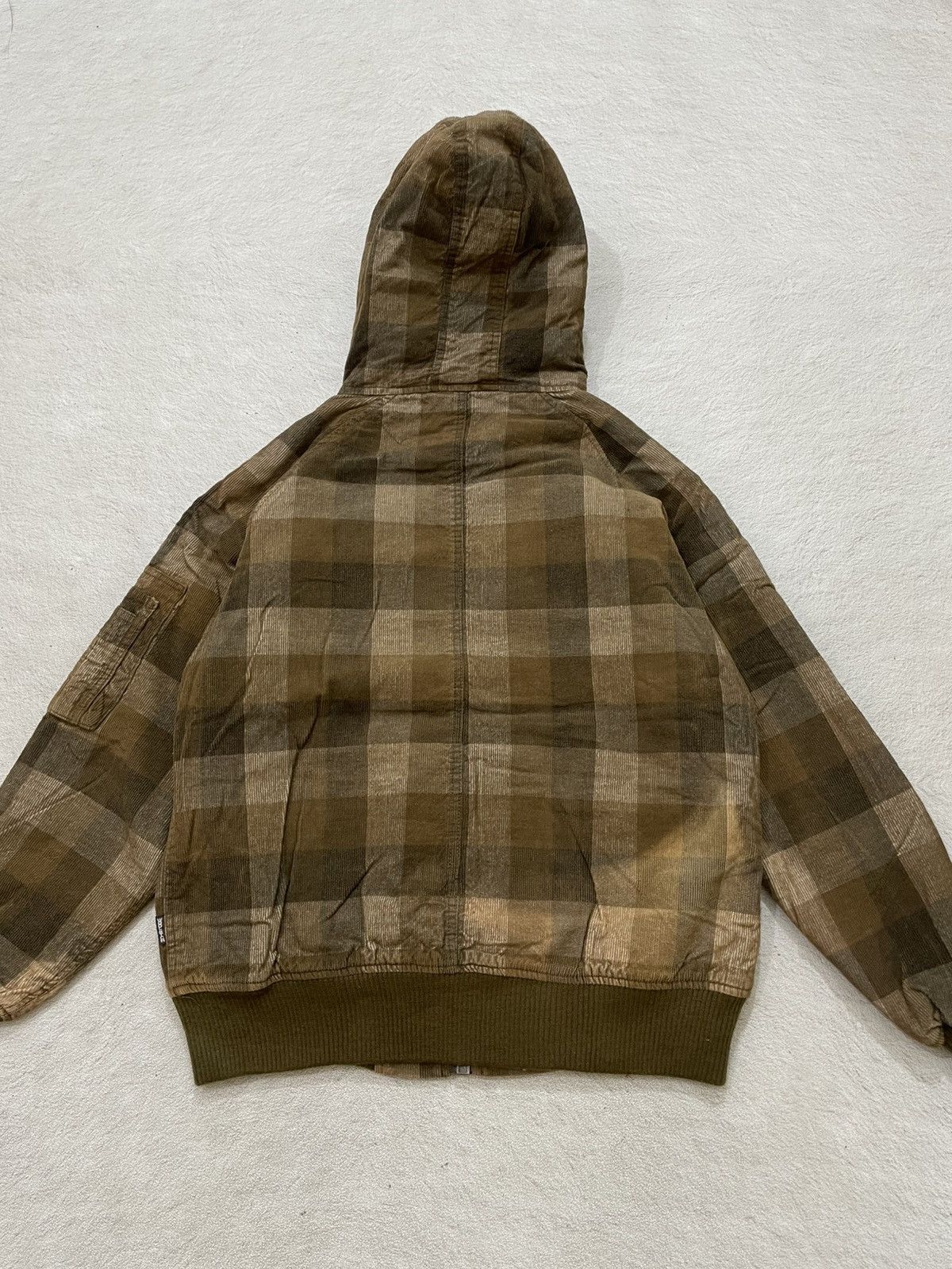 Japanese Brand 2000s Woolrich Brown Checkered Hooded Jacket Workwear Style Size US M / EU 48-50 / 2 - 8 Thumbnail