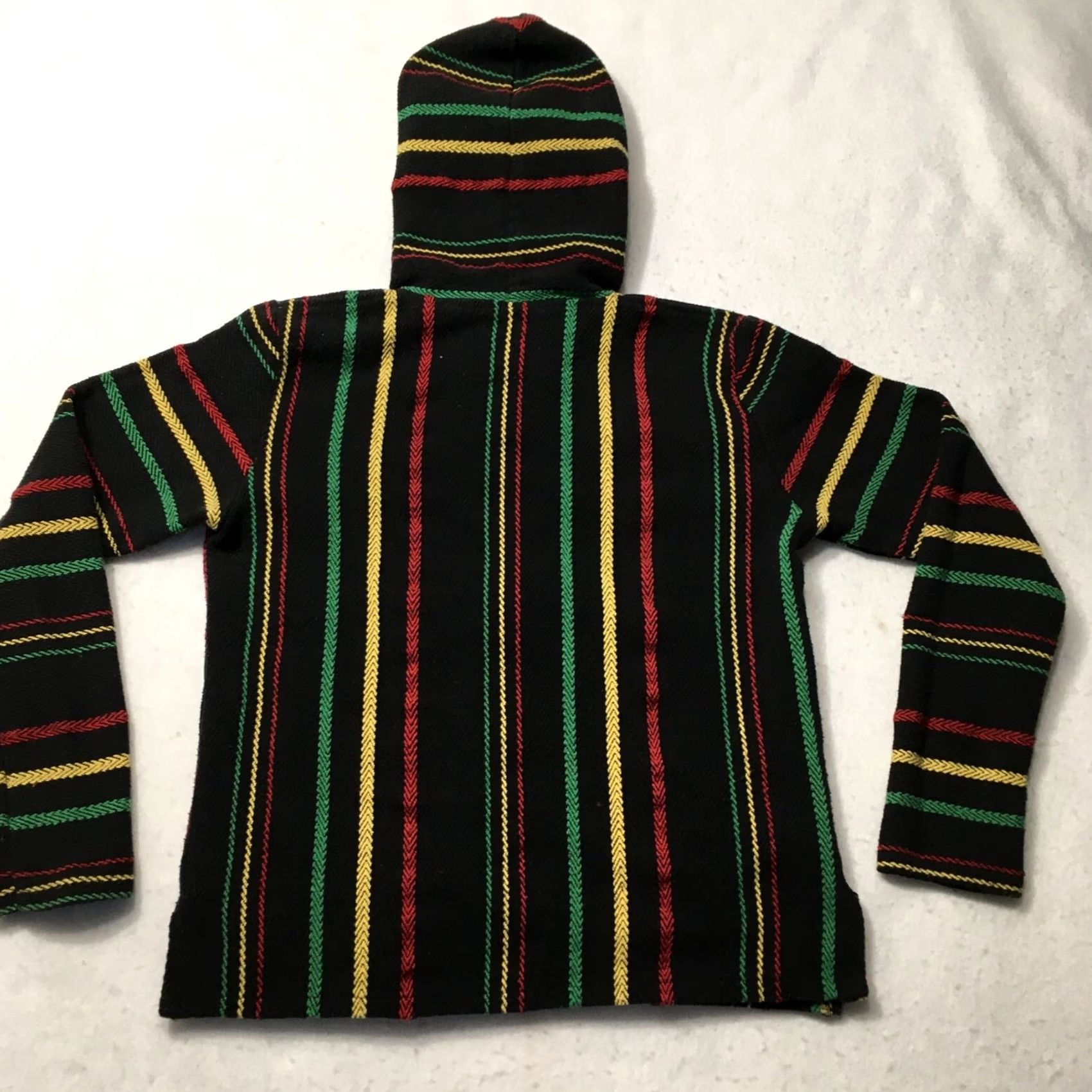 Vintage VINTAGE Senor Lopez Baja Hoodie Pullover Poncho Unisex S Original Rug Beach Surfer Skate Size US S / EU 44-46 / 1 - 6 Thumbnail