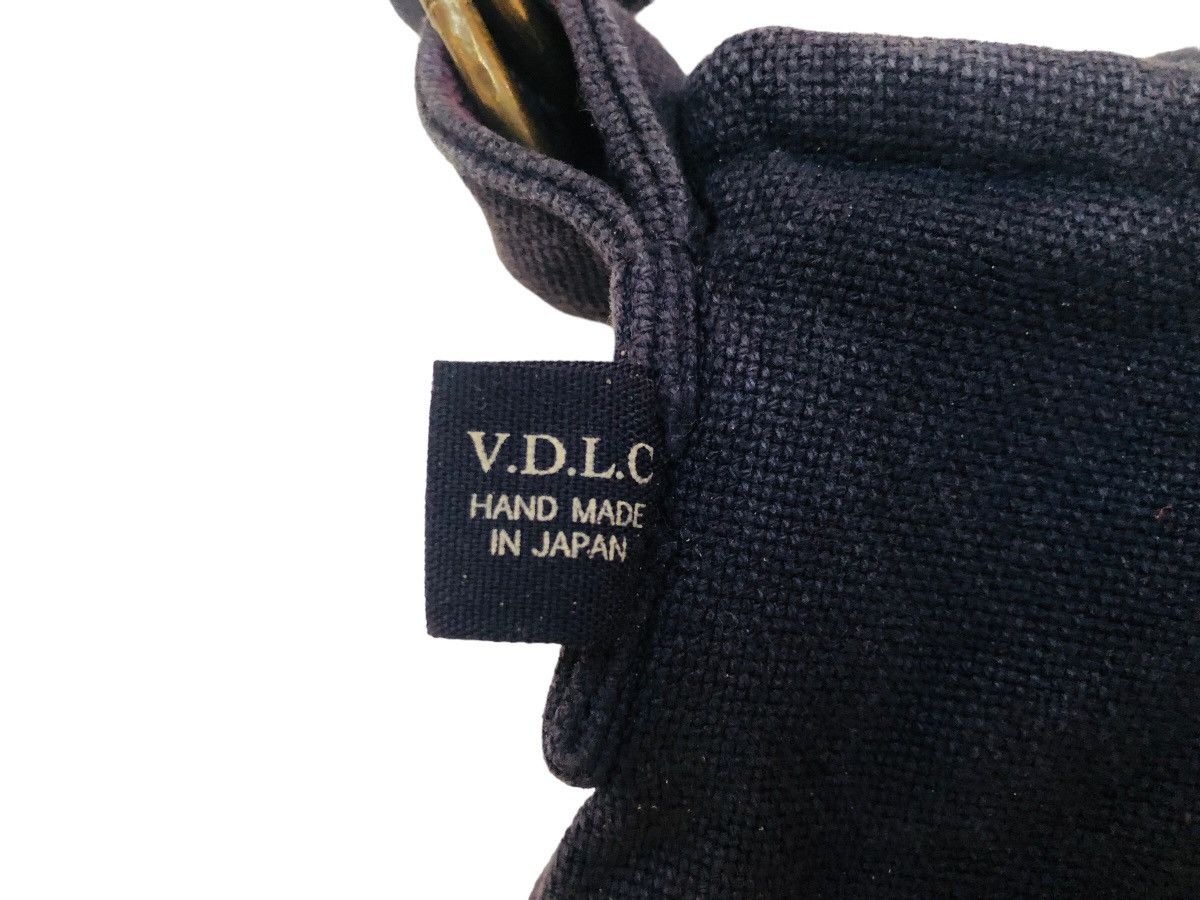 AESTHETIC 🔥 V.D.L.C INDIGO CANVAS BAG HAND MADE IN 🇯🇵