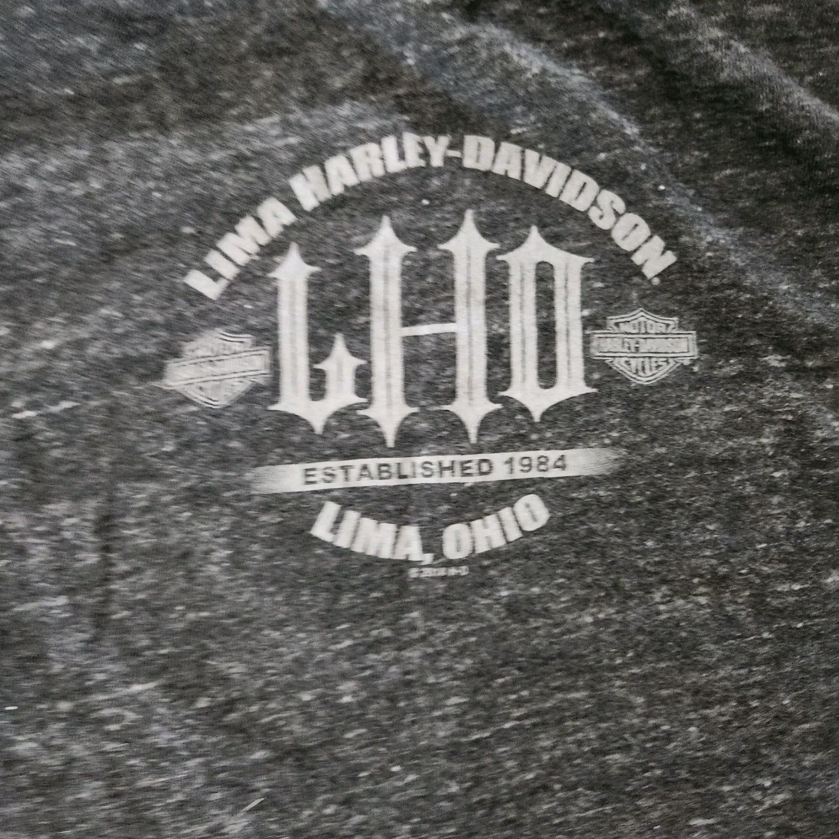 Harley Davidson Harley-Davidson T-Shirt Mens L Gray Long Sleeve Shirt Crew Neck Size US L / EU 52-54 / 3 - 4 Thumbnail