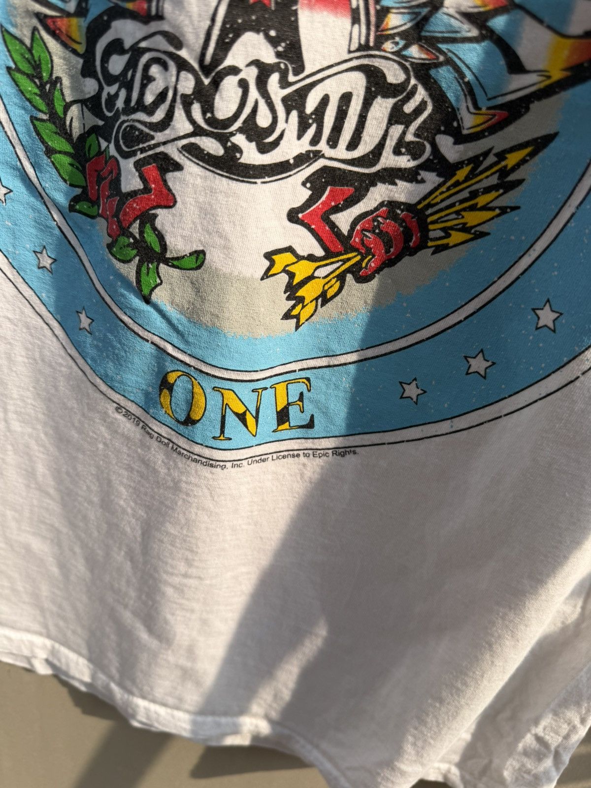 Band Tees Aerosmith “Aero Force One” Graphic Tee 2019-Licensed Size US M / EU 48-50 / 2 - 3 Thumbnail
