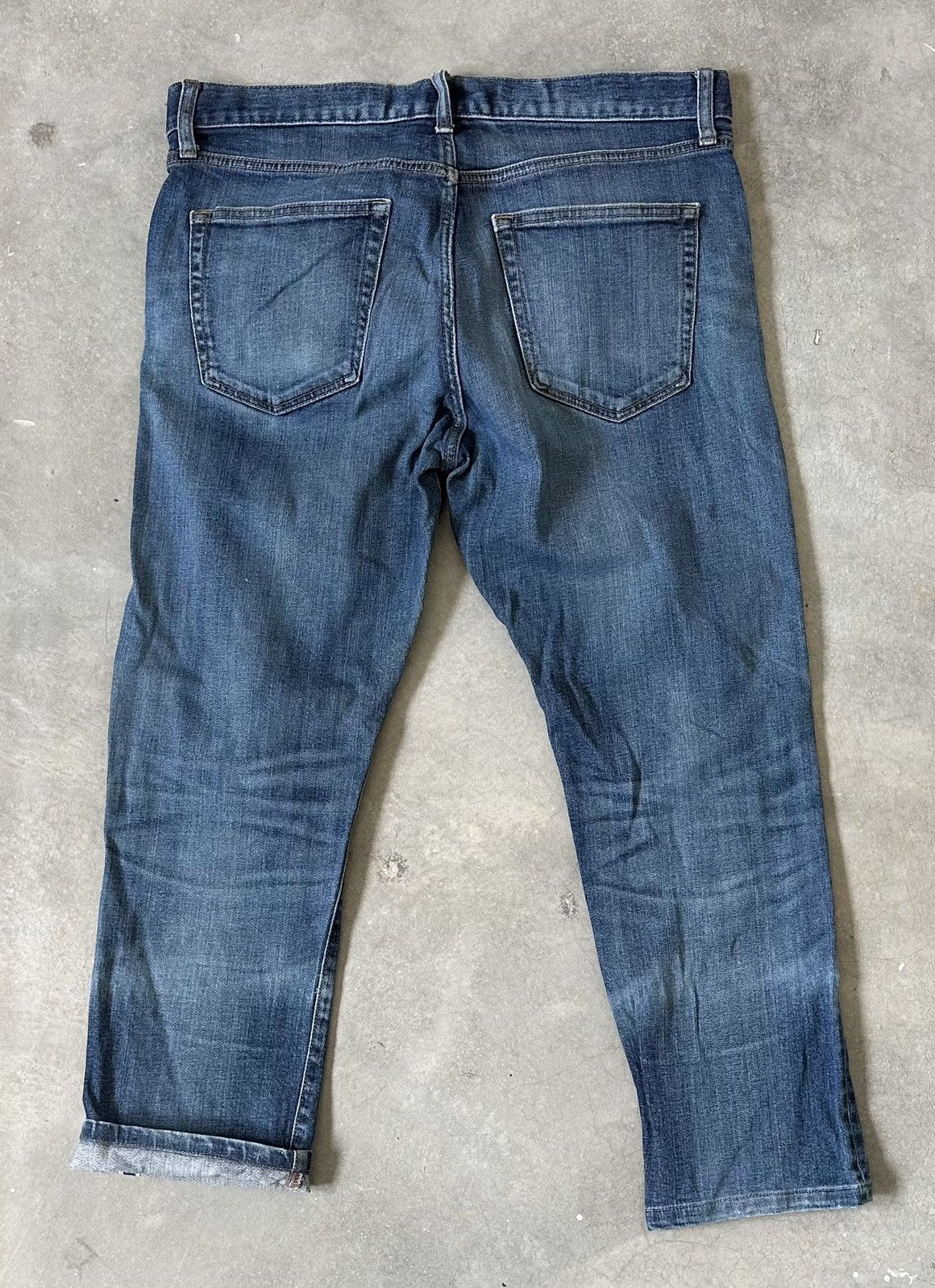 Japanese Brand VINTAGE UNIQLO JAPAN SELVEDGE DENIM PANT Size US 36 / EU 52 - 9 Thumbnail
