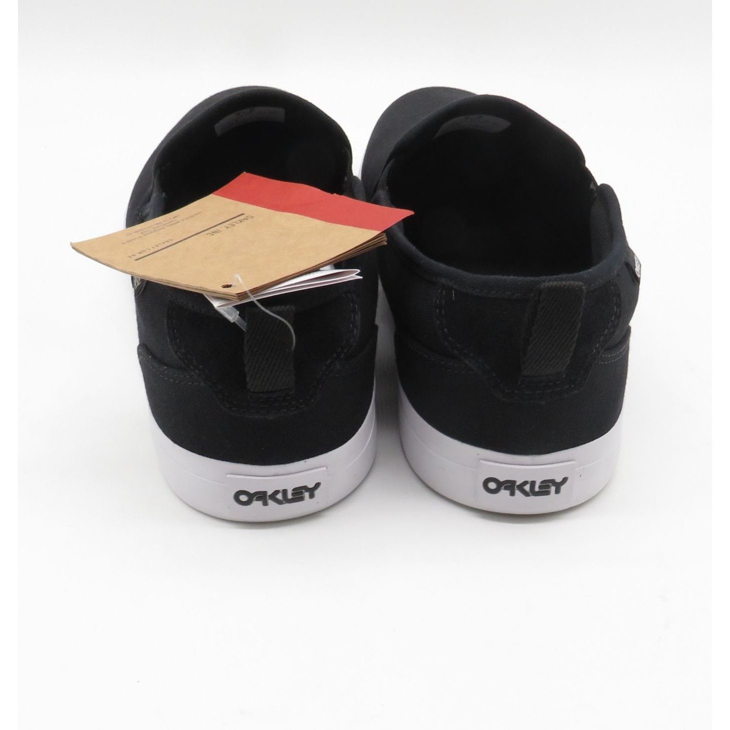 Oakley Oakley Men's Black Slip-On Canvas Sneakers Size 13.5 NEW Size US 13 / EU 46 - 5 Thumbnail
