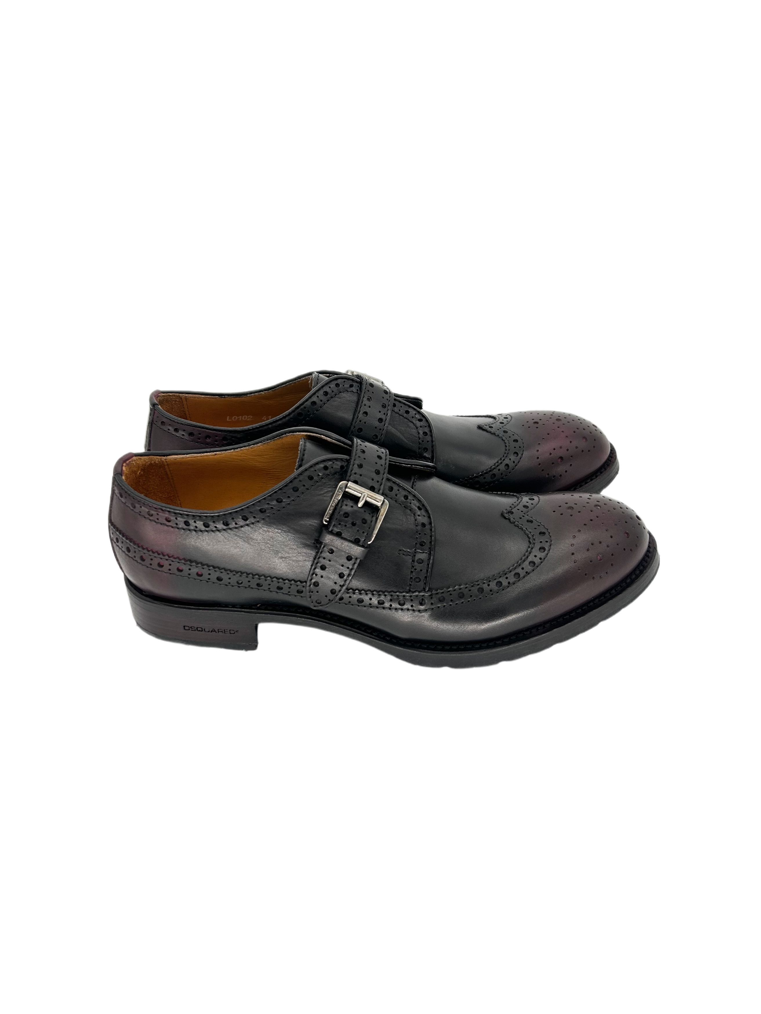 Dsquared2 Dsquared2 Monk Strap Brogue Shoes Size US 8 / EU 41 - 2 Thumbnail