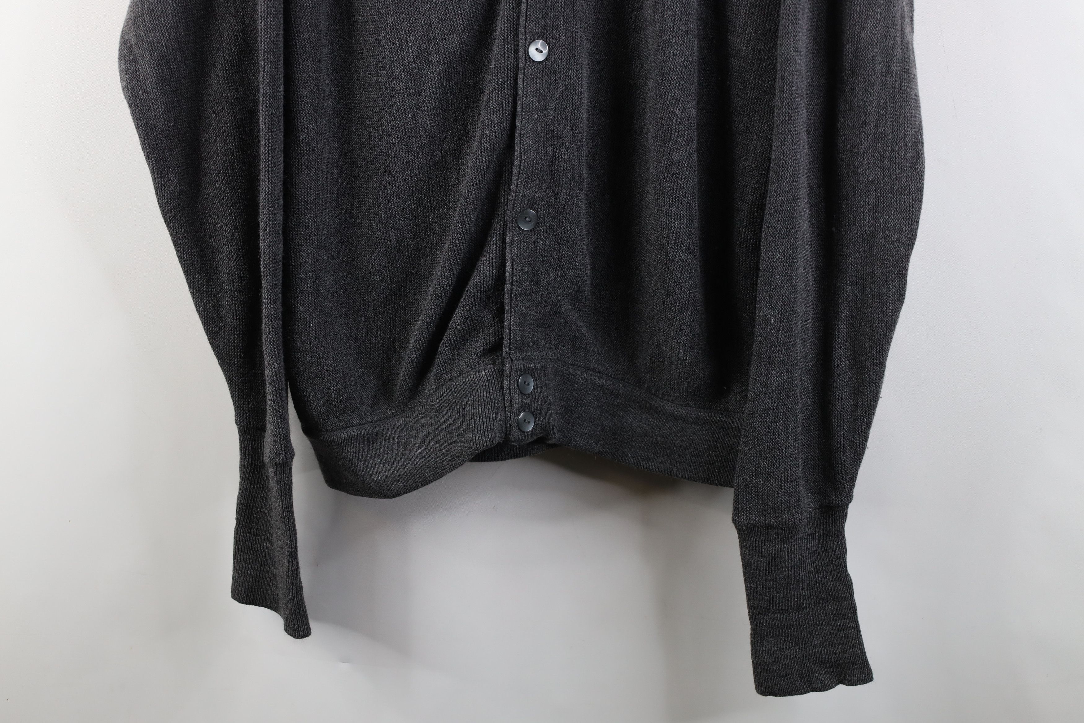 Vintage Vintage 70s Streetwear Kurt Cobain Cardigan Sweater Gray Size US XL / EU 56 / 4 - 3 Thumbnail