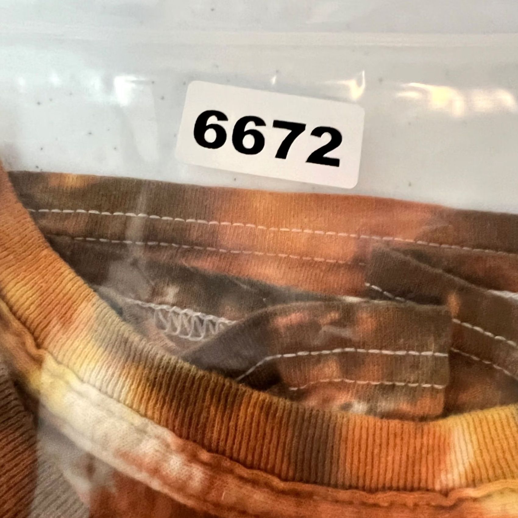 Vintage Grateful Dead T-Shirt Mens Small Tie-Dye Mountain Design Brown Orange 2020s Crew Neck Short Sleeve Graphic Print Cotton Shirt Size US S / EU 44-46 / 1 - 8 Thumbnail