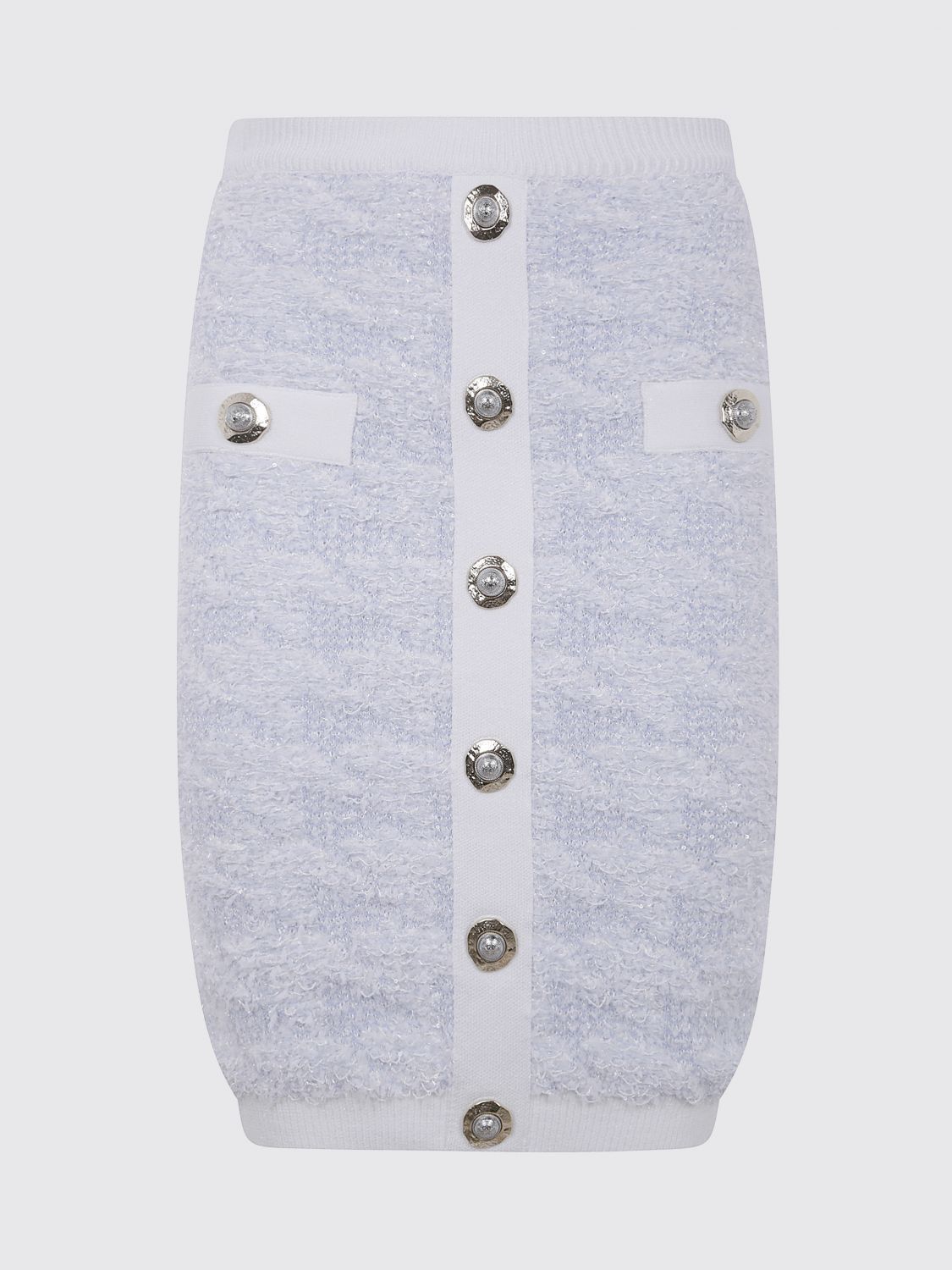 Balmain Balmain Skirt Woman Blue Size 28" / US 6 / IT 42 - 1 Thumbnail