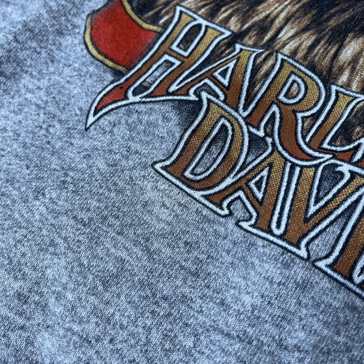 Vintage Vintage 1991 Streetwear 3D Print Harley Davidson Sweatshirt Size US L / EU 52-54 / 3 - 8 Thumbnail