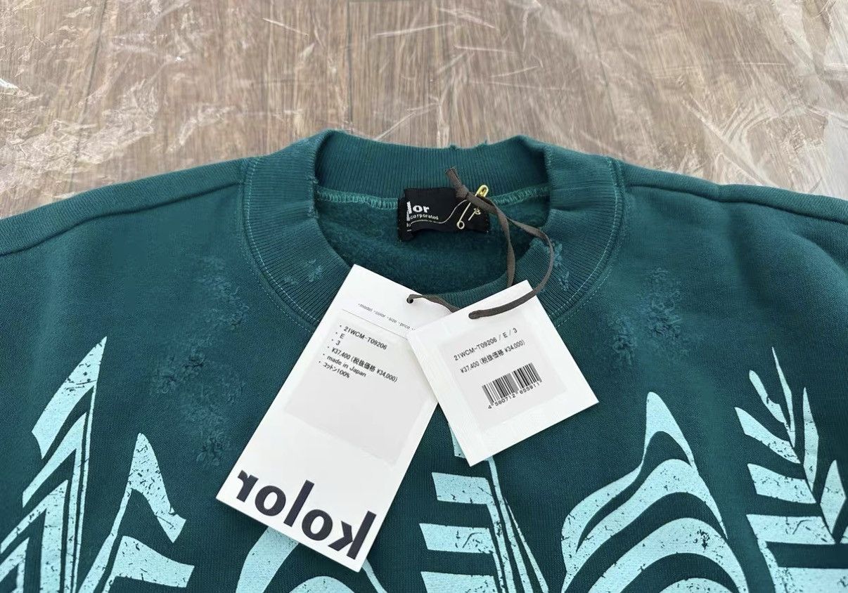 Kolor KOLOR CRASH SWEATSHIRT Size US L / EU 52-54 / 3 - 3 Thumbnail