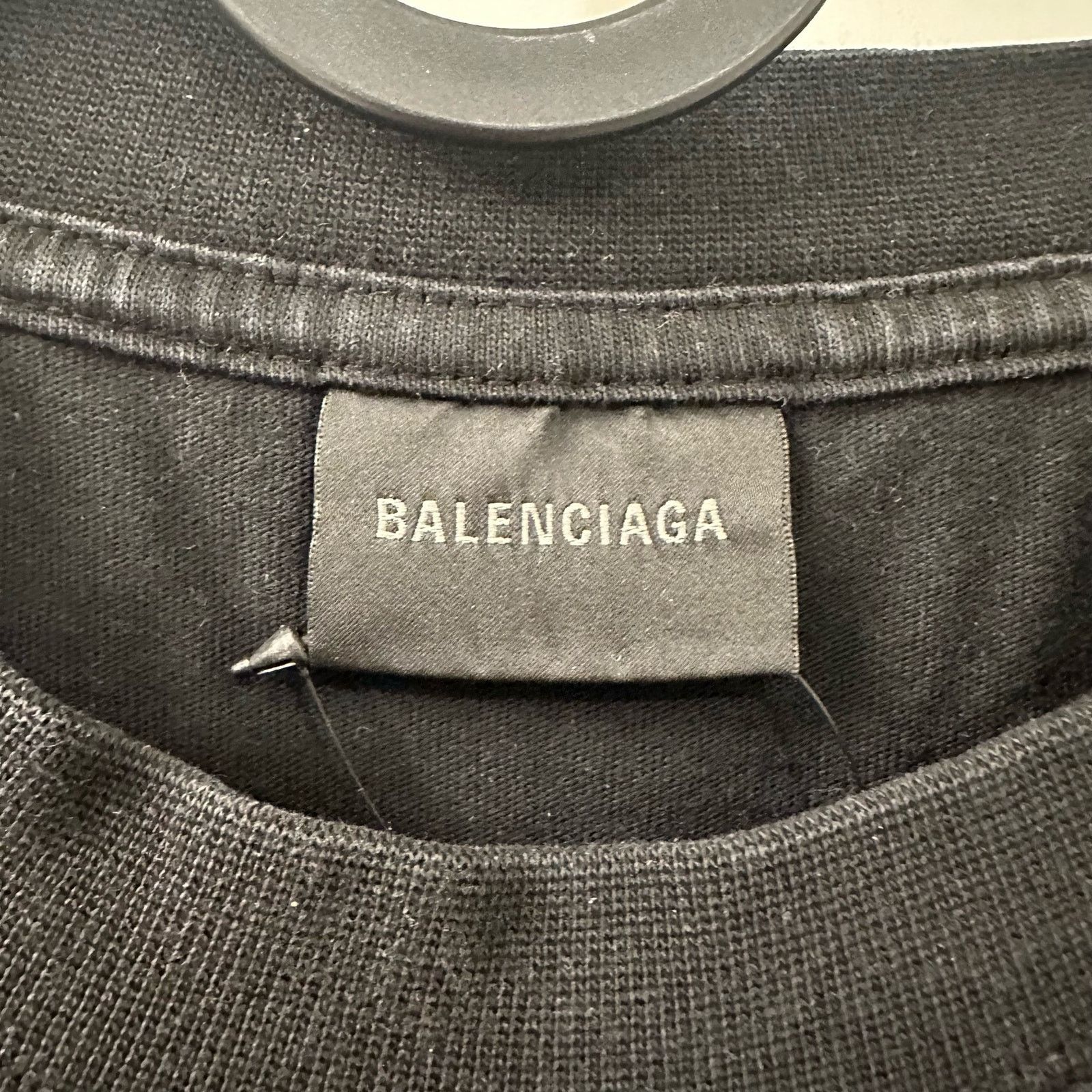 Balenciaga NWT Be Different Distressed Embroidered Logo BB T Shirt - S Size US S / EU 44-46 / 1 - 3 Thumbnail