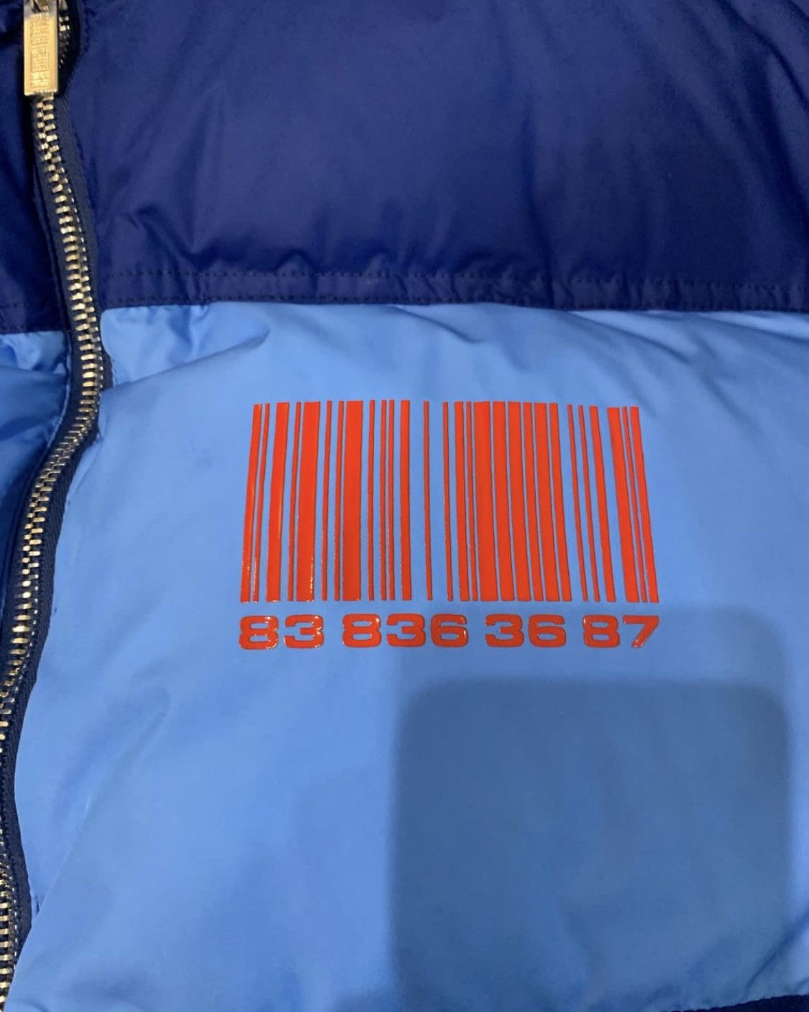 Vetements *rare* Vetements Barcode Down Jacket Puffer Size US L / EU 52-54 / 3 - 3 Thumbnail