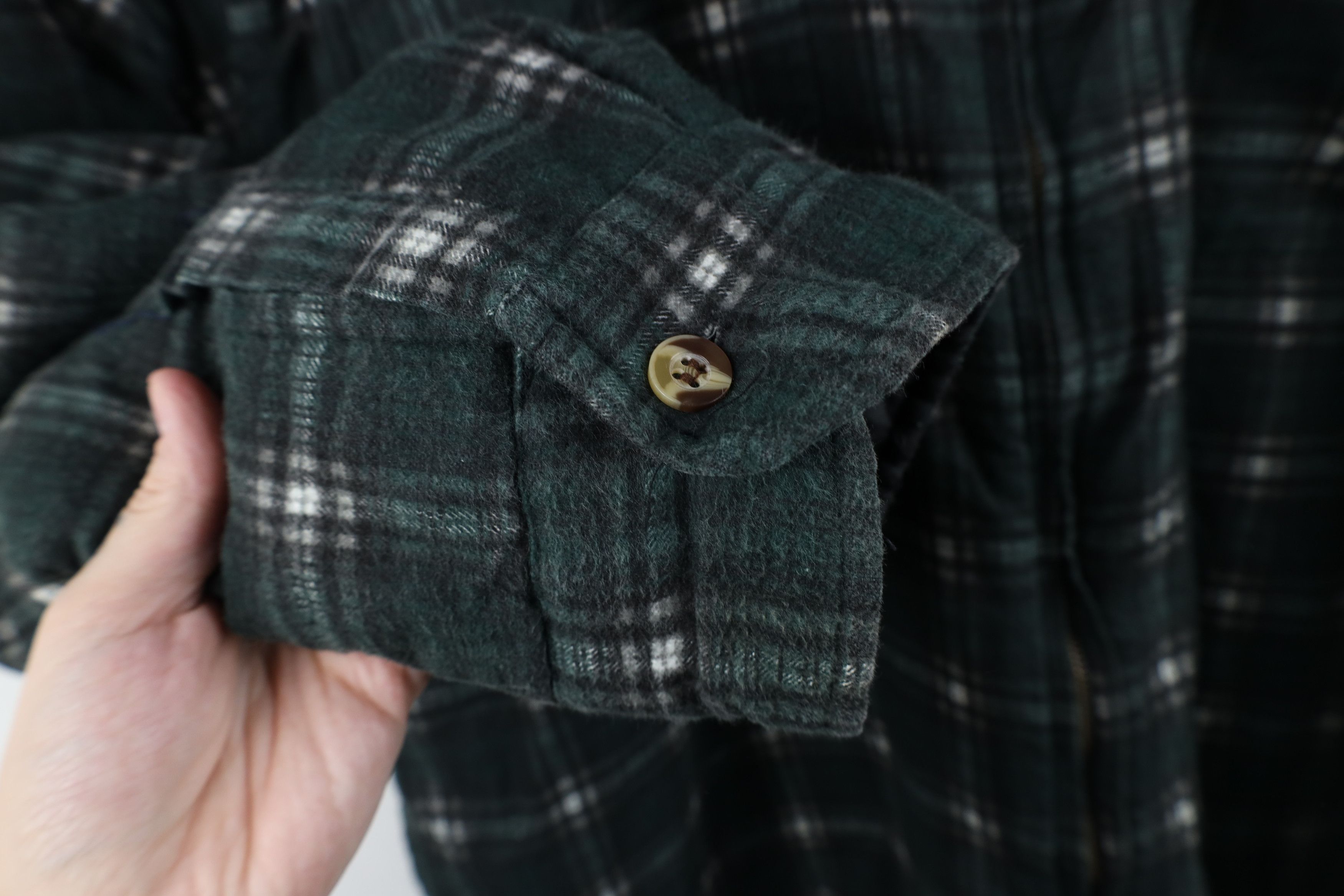 Vintage Vintage 90s Streetwear Fleece Lined Flannel Jacket Plaid Size US XL / EU 56 / 4 - 6 Thumbnail
