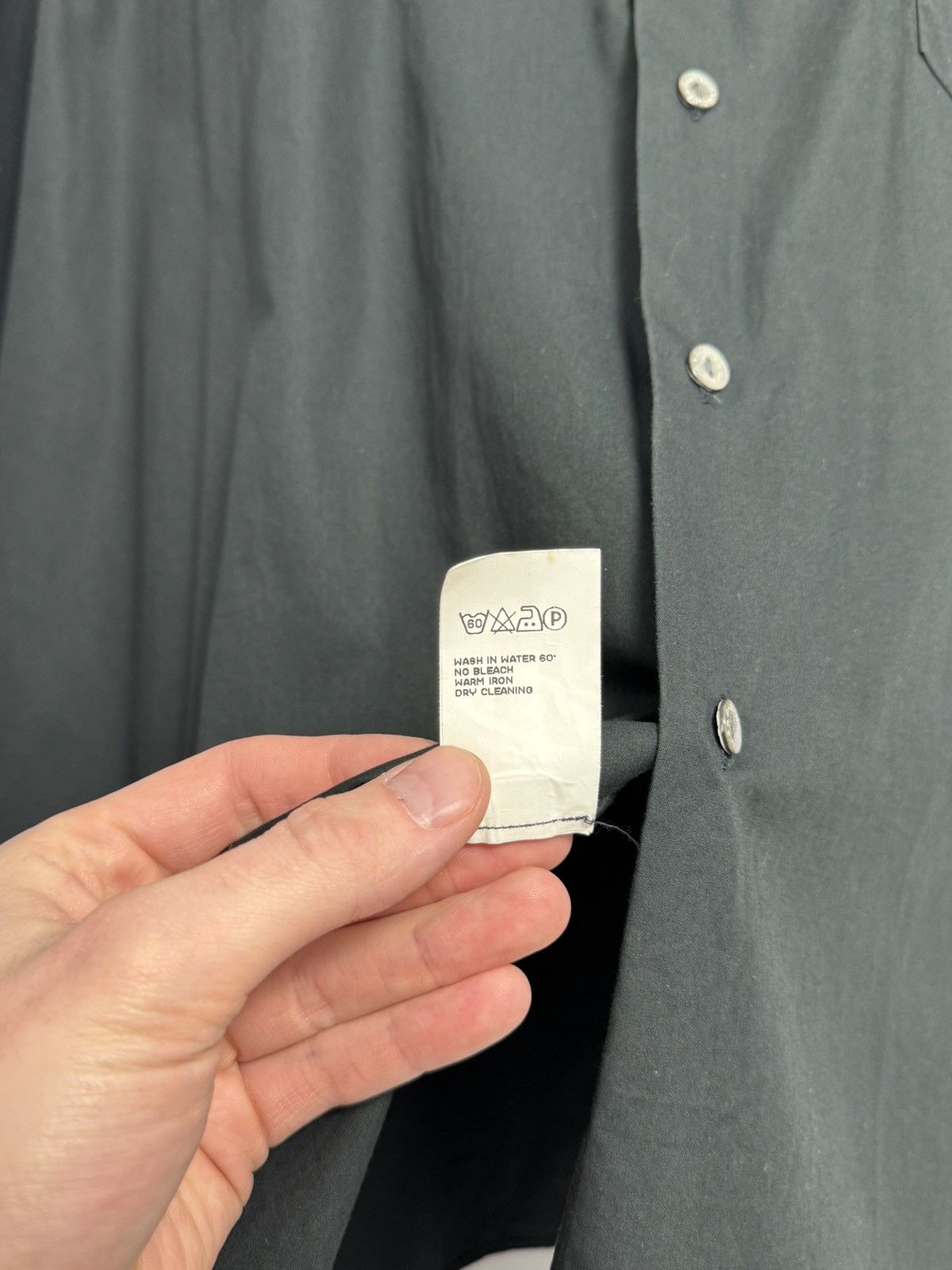 Dolce & Gabbana Dolce&Gabbana Button Up Shirt Luxury Black Cotton Size 50 Size US XL / EU 56 / 4 - 10 Thumbnail