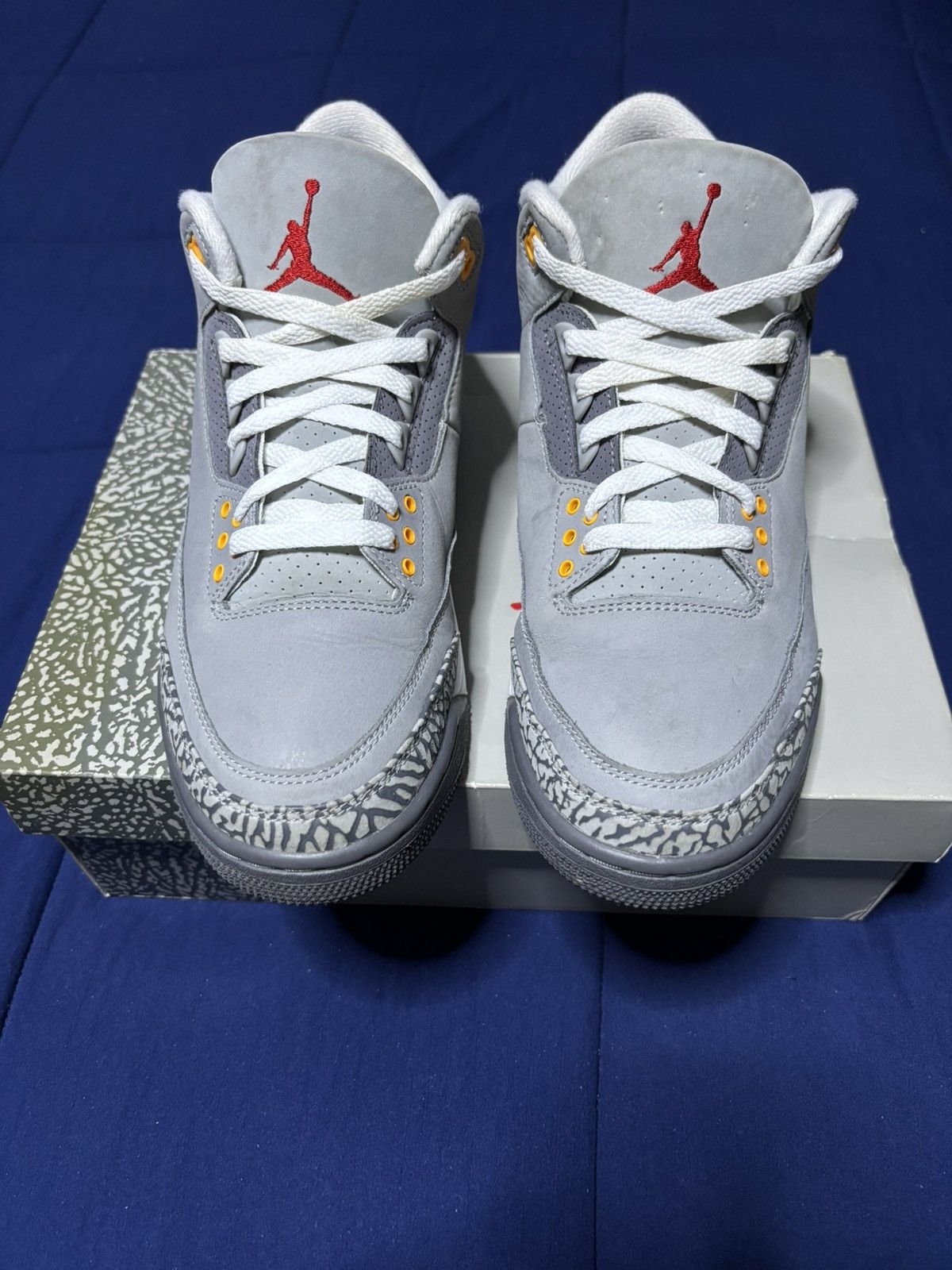 Jordan Brand Jordan 3 Retro Cool Grey 2021 Size 10 Size US 10 / EU 43 - 1 Thumbnail