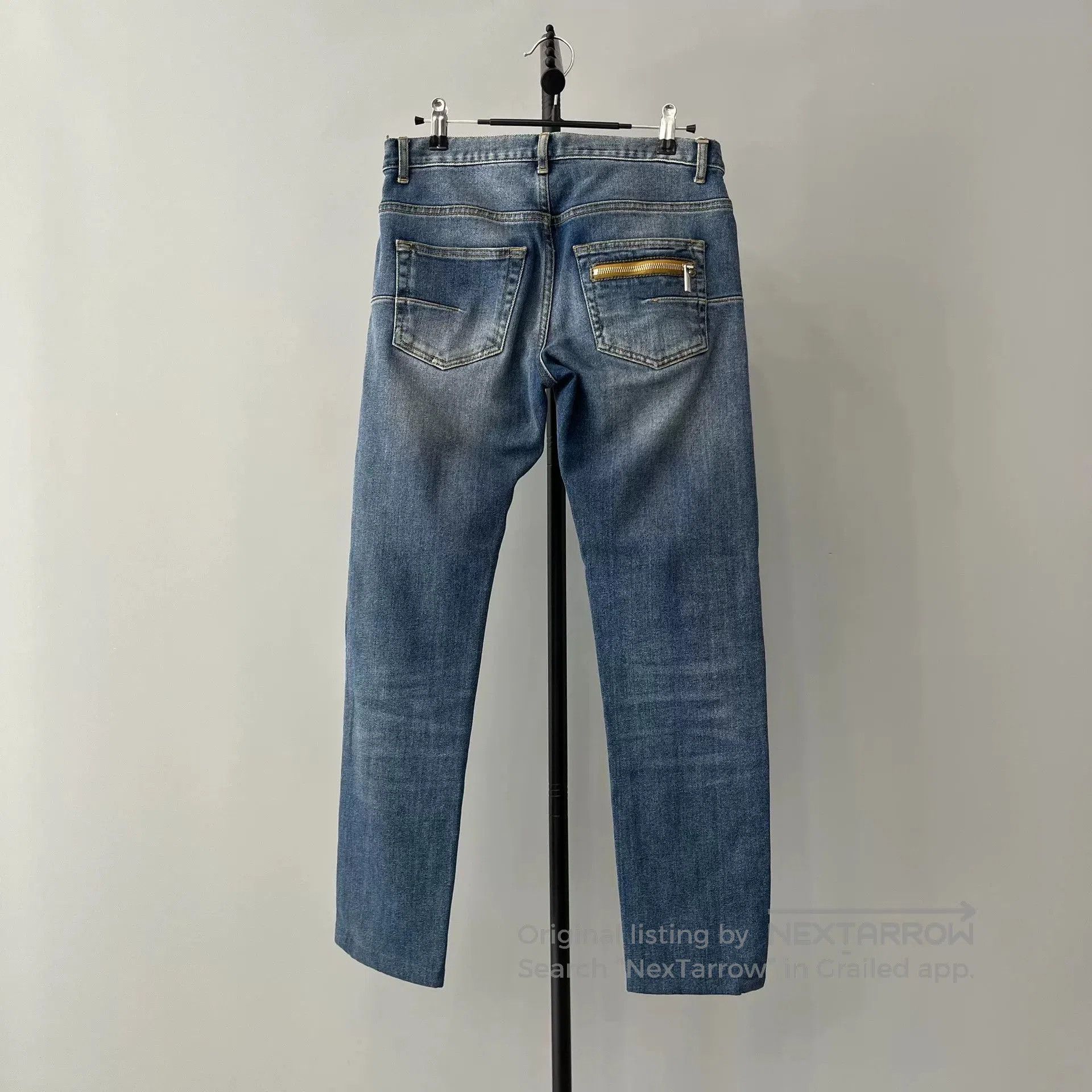 Dior Dior Classic Washed Blue Slim Jeans. Size US 29 - 2 Thumbnail