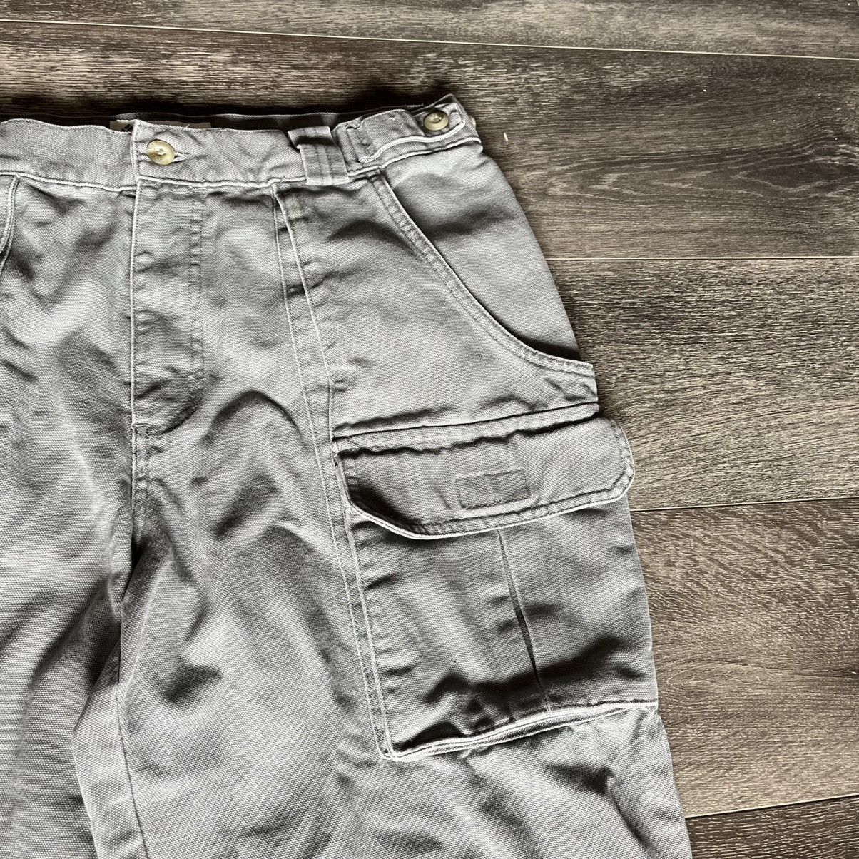 Columbia × Vintage Vintage 2000s Columbia Cargo Straight Fit Grey Pants 32x32 Size US 32 / EU 48 - 4 Thumbnail