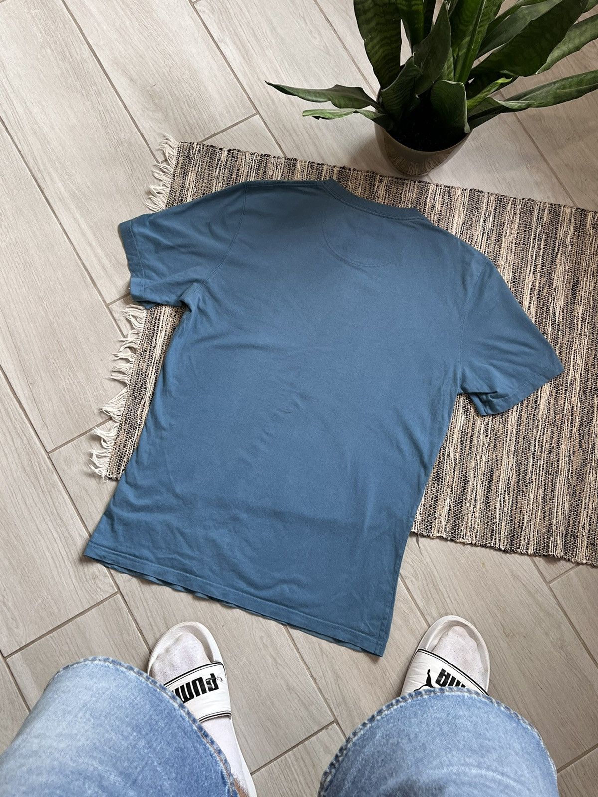 Barbour × Vintage Barbour T-shirt 1958 world tour regular fit fade size L Size US L / EU 52-54 / 3 - 2 Thumbnail