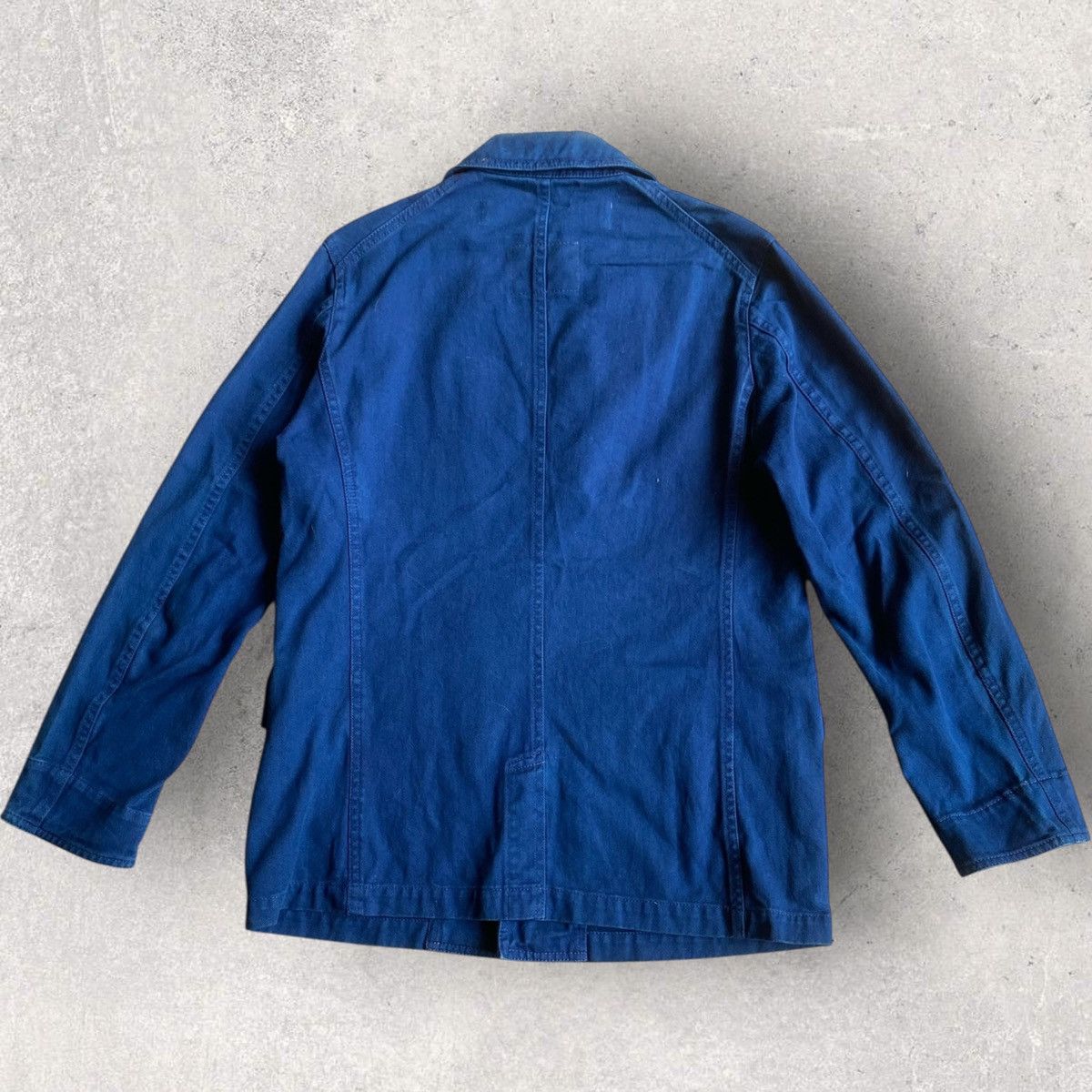 Junya Watanabe SS13 Asymmetric Buttons French Work Jacket Size US S / EU 44-46 / 1 - 3 Thumbnail