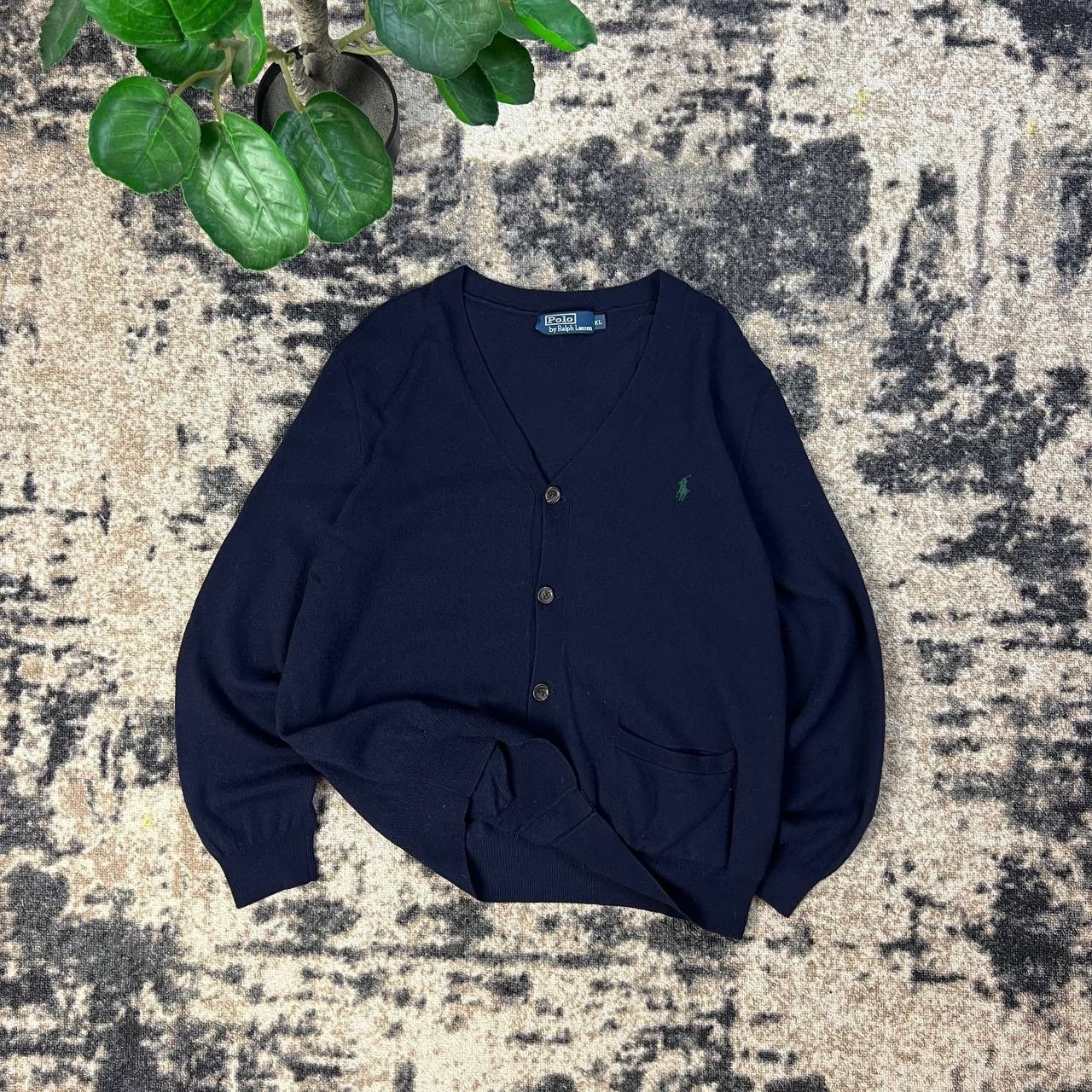 Polo Ralph Lauren Polo Ralph Lauren Luxury Vintage Merino Wool Cargigan Size US XL / EU 56 / 4 - 1 Thumbnail