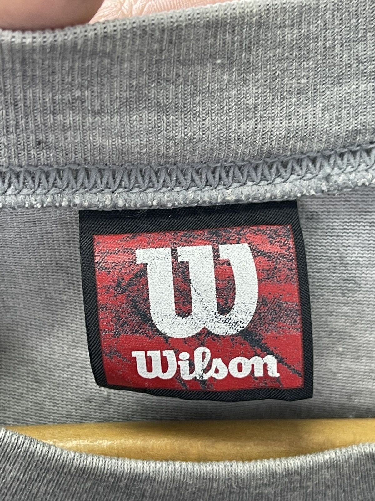 Wilson Vintage Wilson Piranha Logo T-Shirt Size US L / EU 52-54 / 3 - 10 Thumbnail