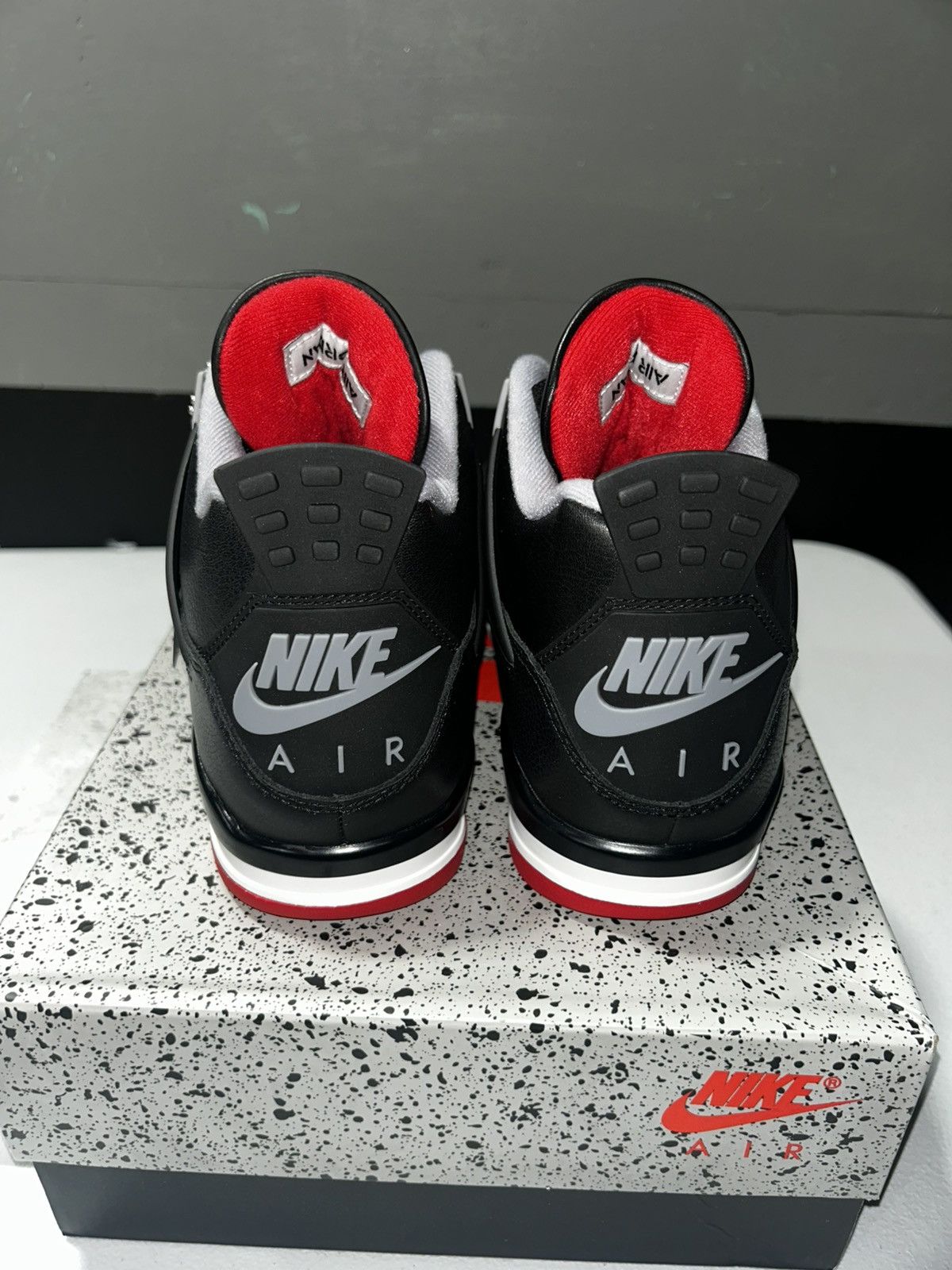 Jordan Brand AIR JORDAN BRED REIMAGINED 4's Size US 9.5 / EU 42-43 - 2 Thumbnail