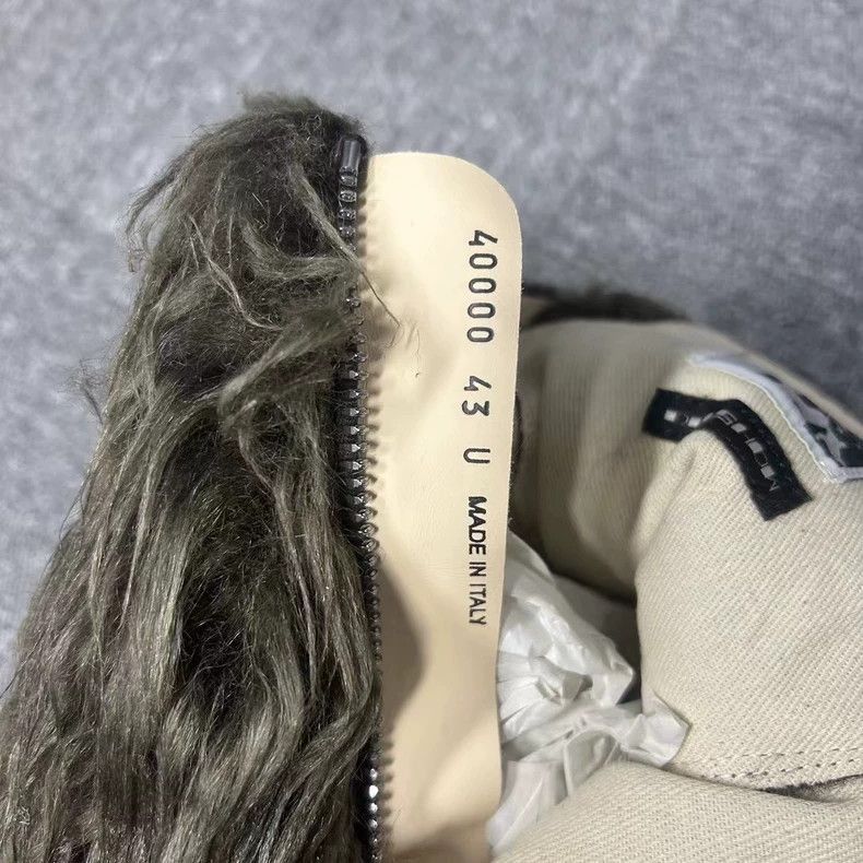 Rick Owens Rick Owens's latest horsehair tank-sole large Converse shoe Size US 9.5 / EU 42-43 - 5 Thumbnail
